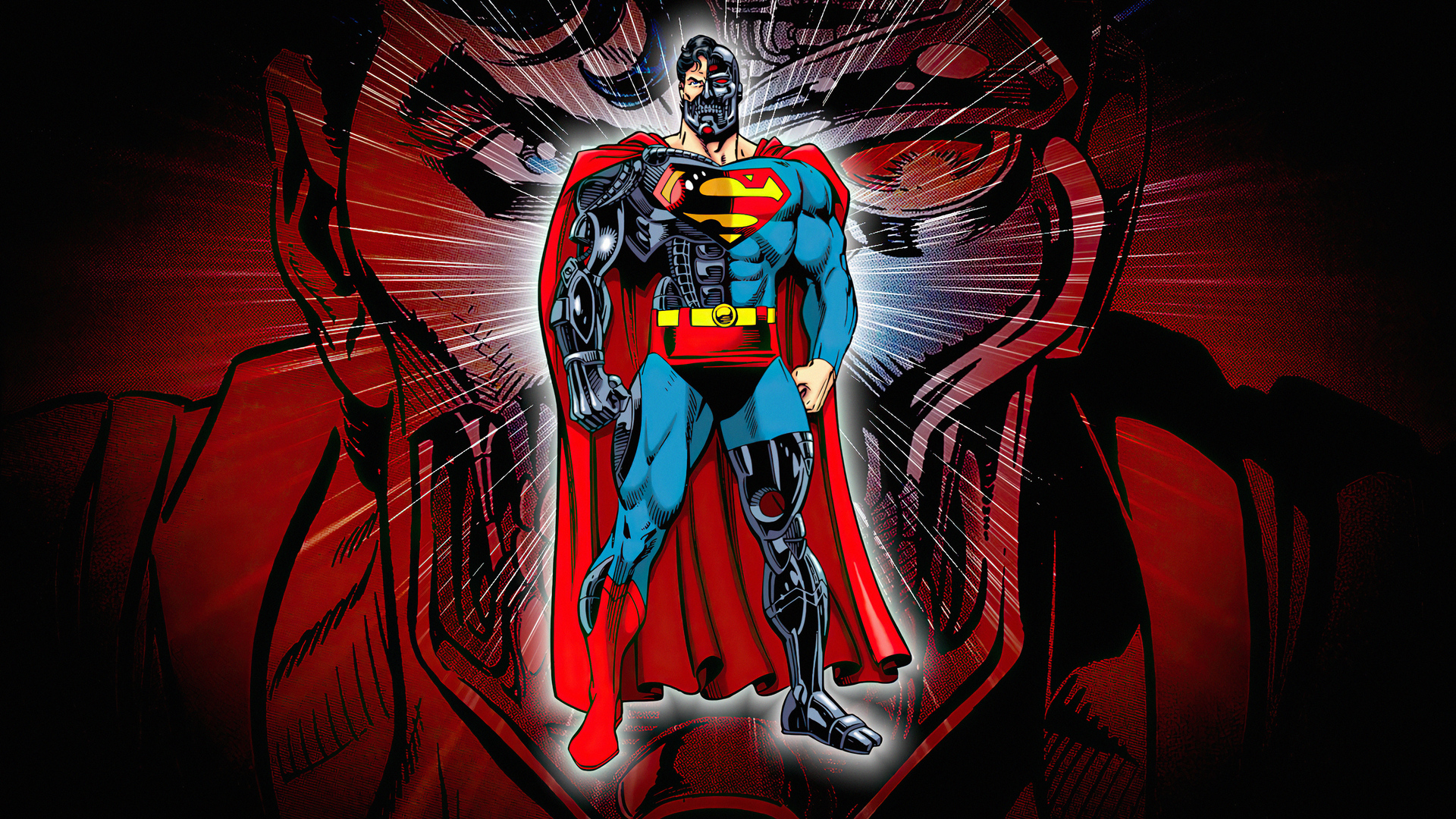 Dc Comics Hank Henshaw Cyborg Superman 1920x1080