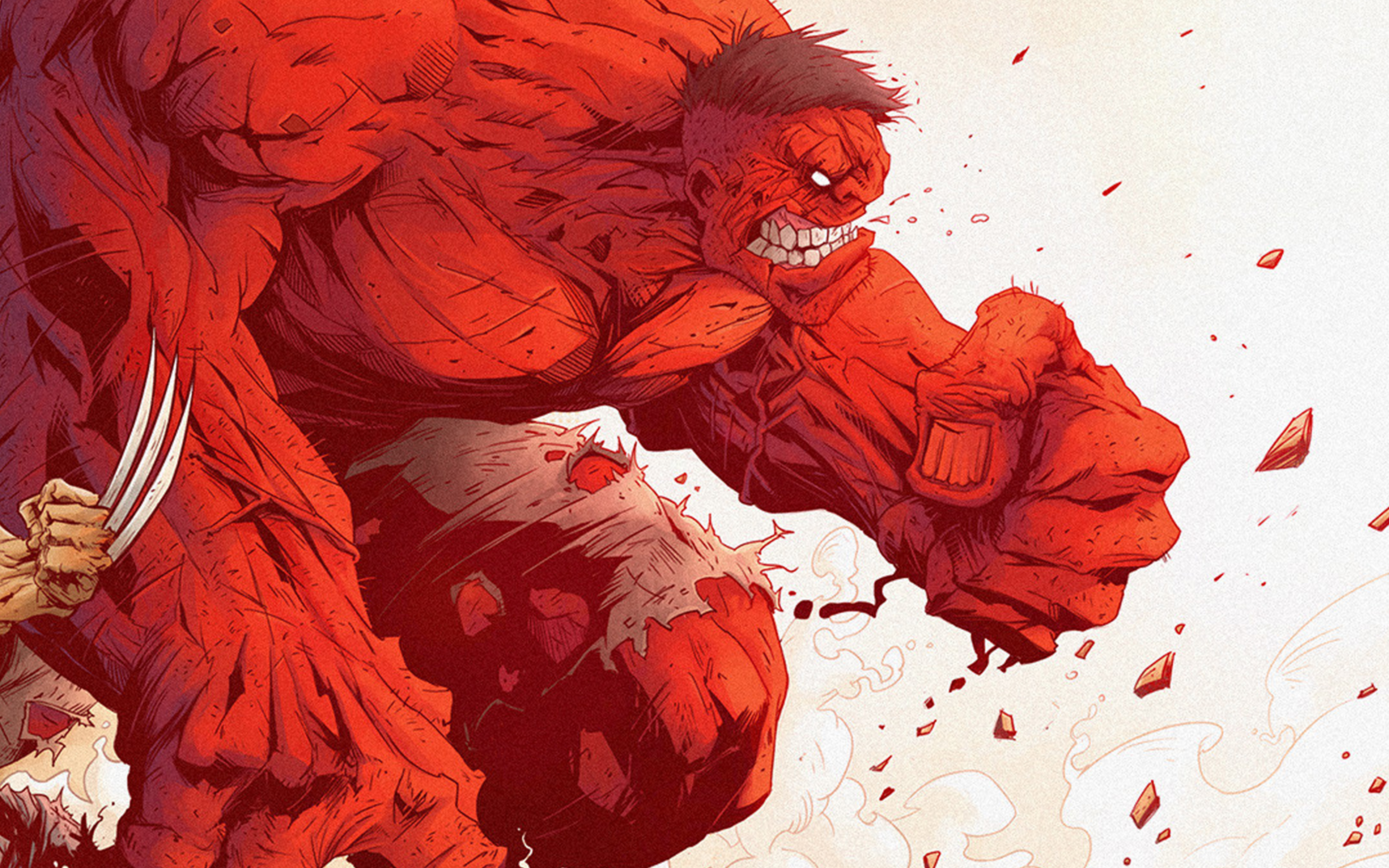Comics Red Hulk 3840x2400