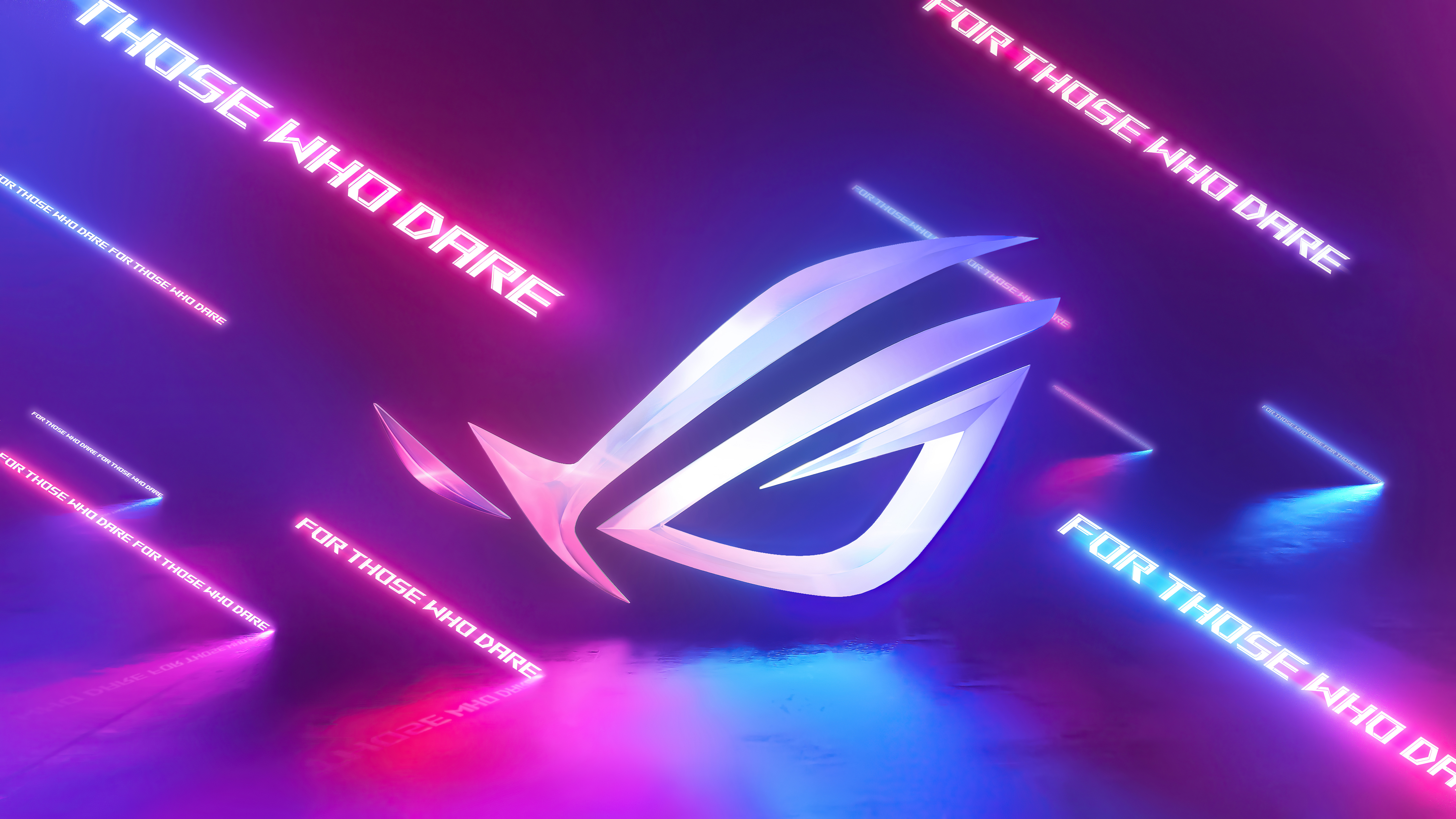 Republic Of Gamers Logo Colorful 5120x2880