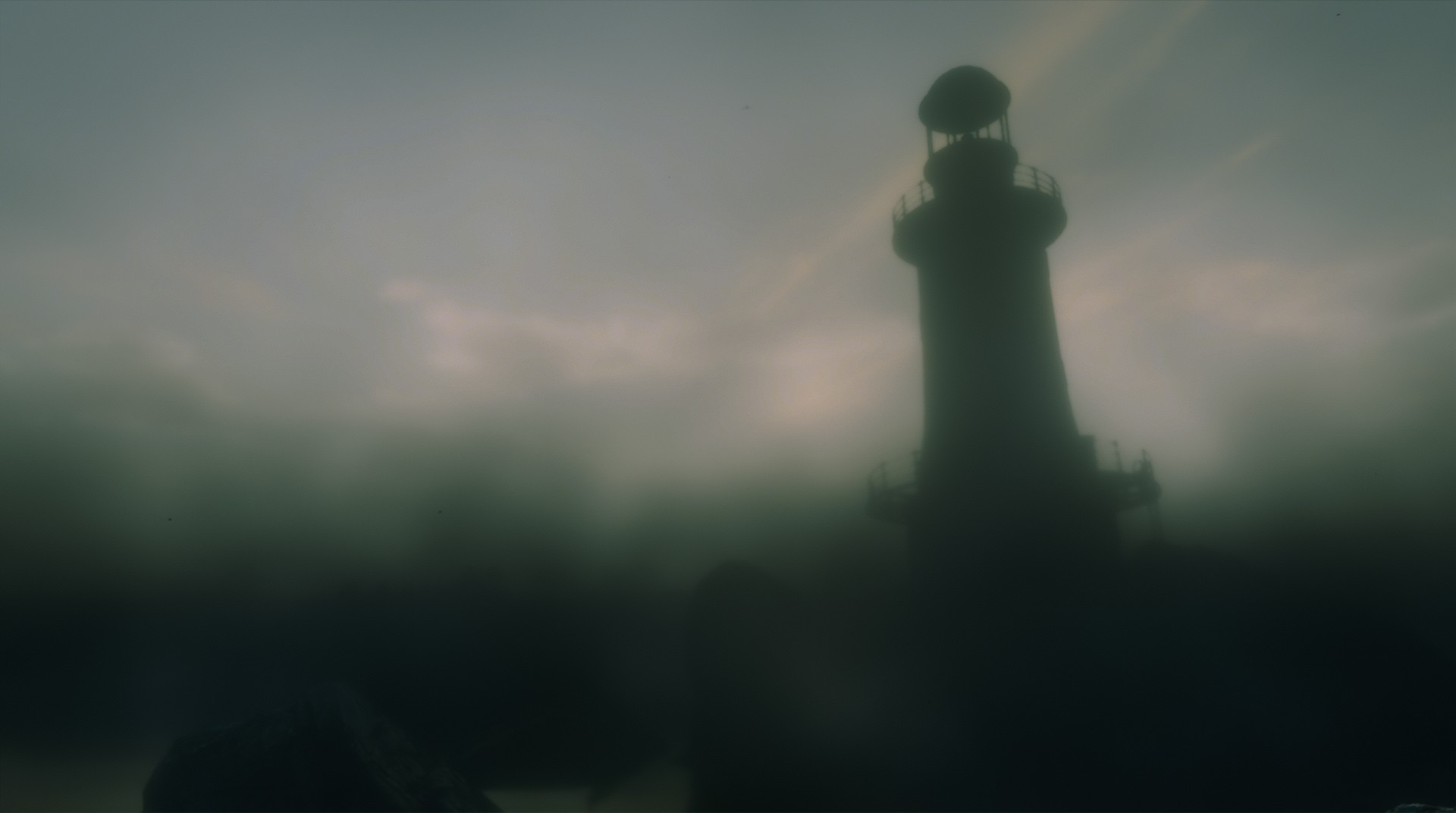 Red Dead Redemption 2 Lighthouse Mist Screen Shot Video Games 1920x1072