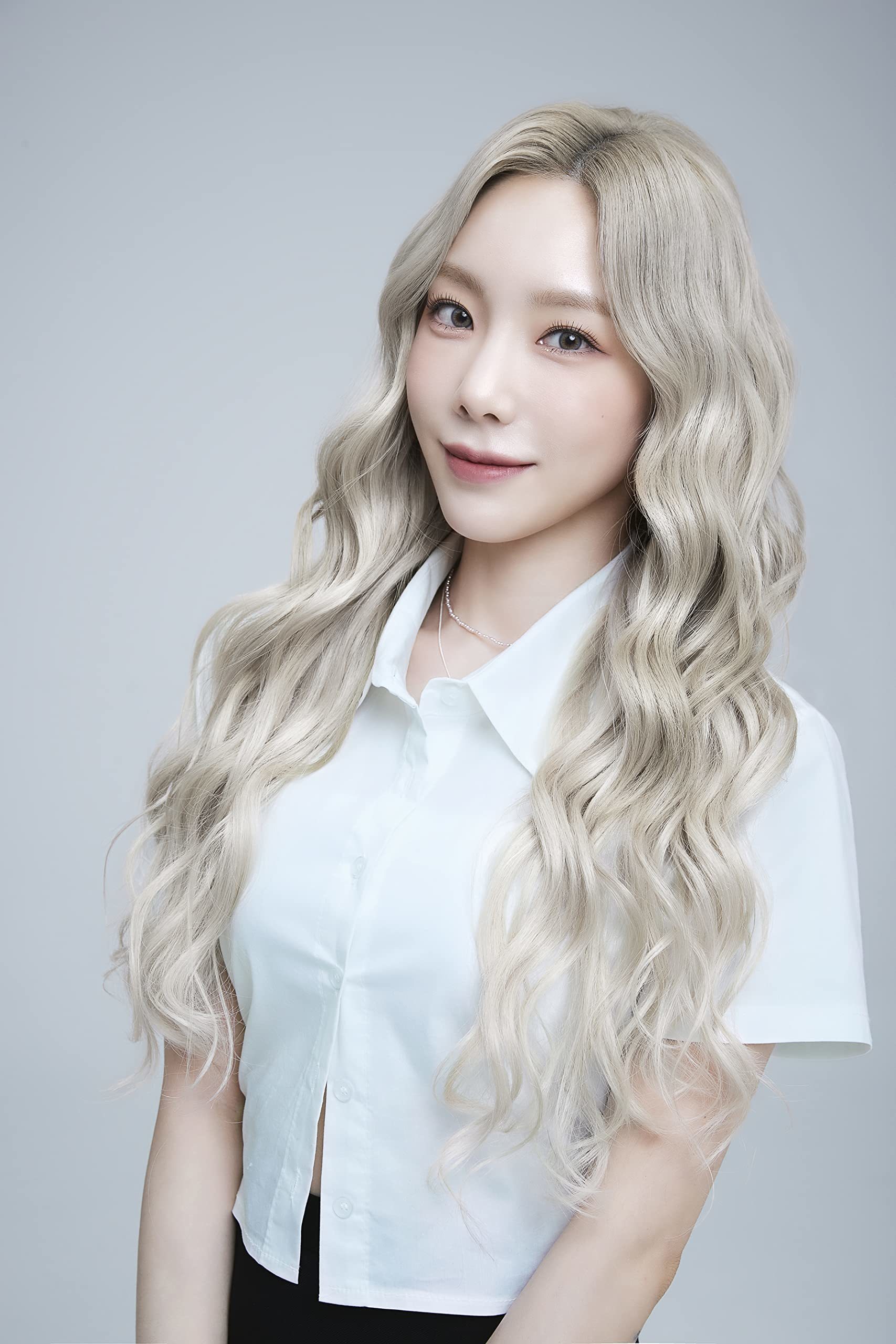 Taeyeon blonde hair