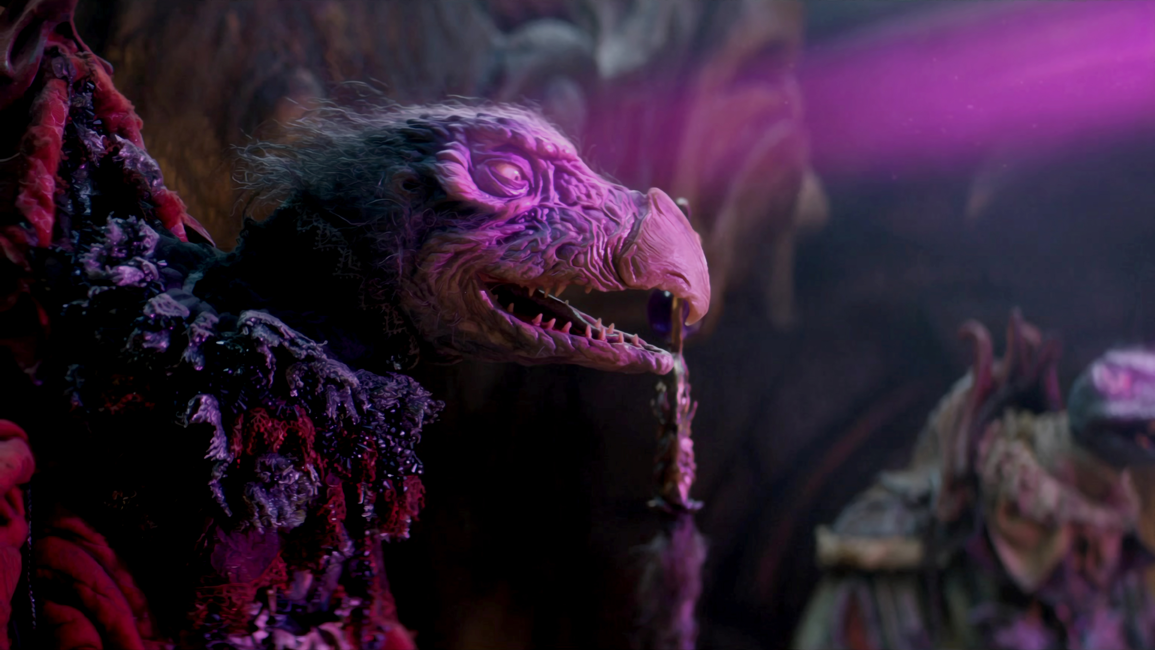 The Dark Crystal SkekSil Chamberlain Purple Movie Screenshots Creature 3840x2160