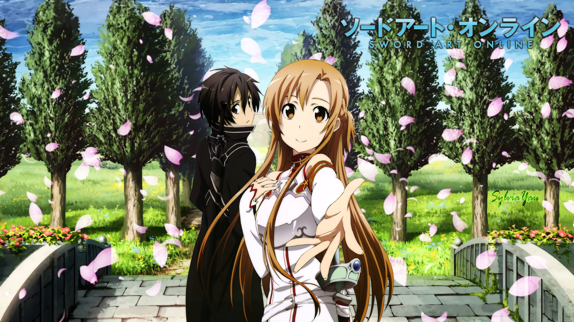 Asuna Yuuki Kazuto Kirigaya 1920x1080