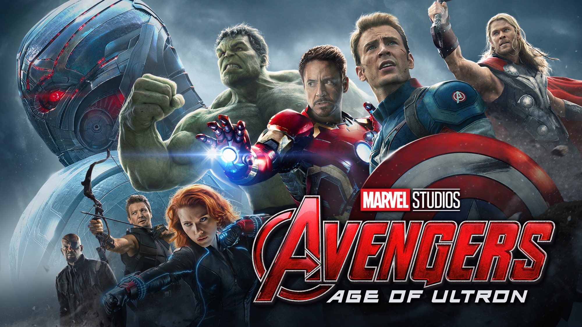 Black Widow Captain America Clint Barton Hawkeye Hulk Iron Man Nick Fury Steve Rogers Thor Ultron 2000x1125