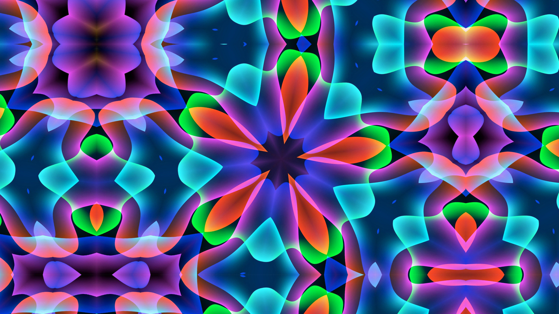 Artistic Colorful Colors Digital Art Pattern 1920x1080