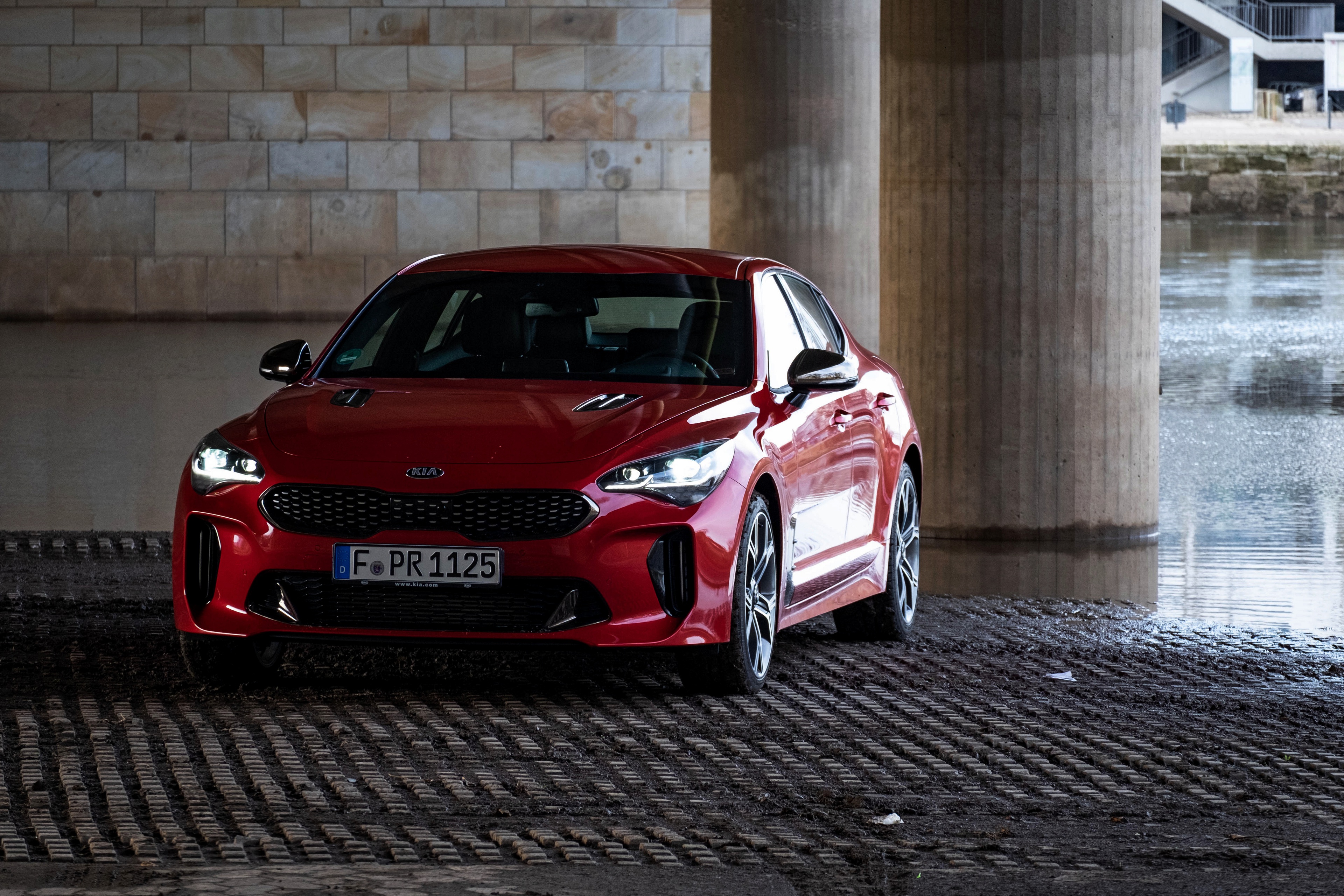 Car Kia Luxury Car Red Car 3840x2560