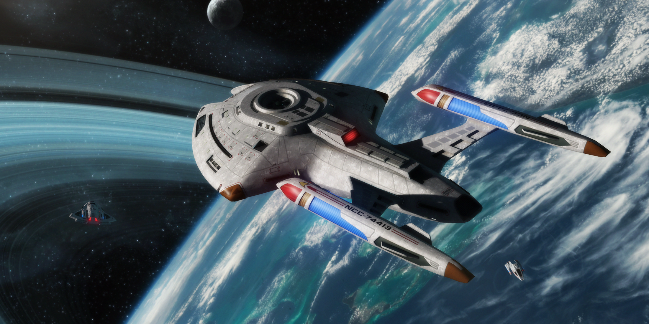 Nova Class Starship Uss Twilight Star Trek 2200x1100