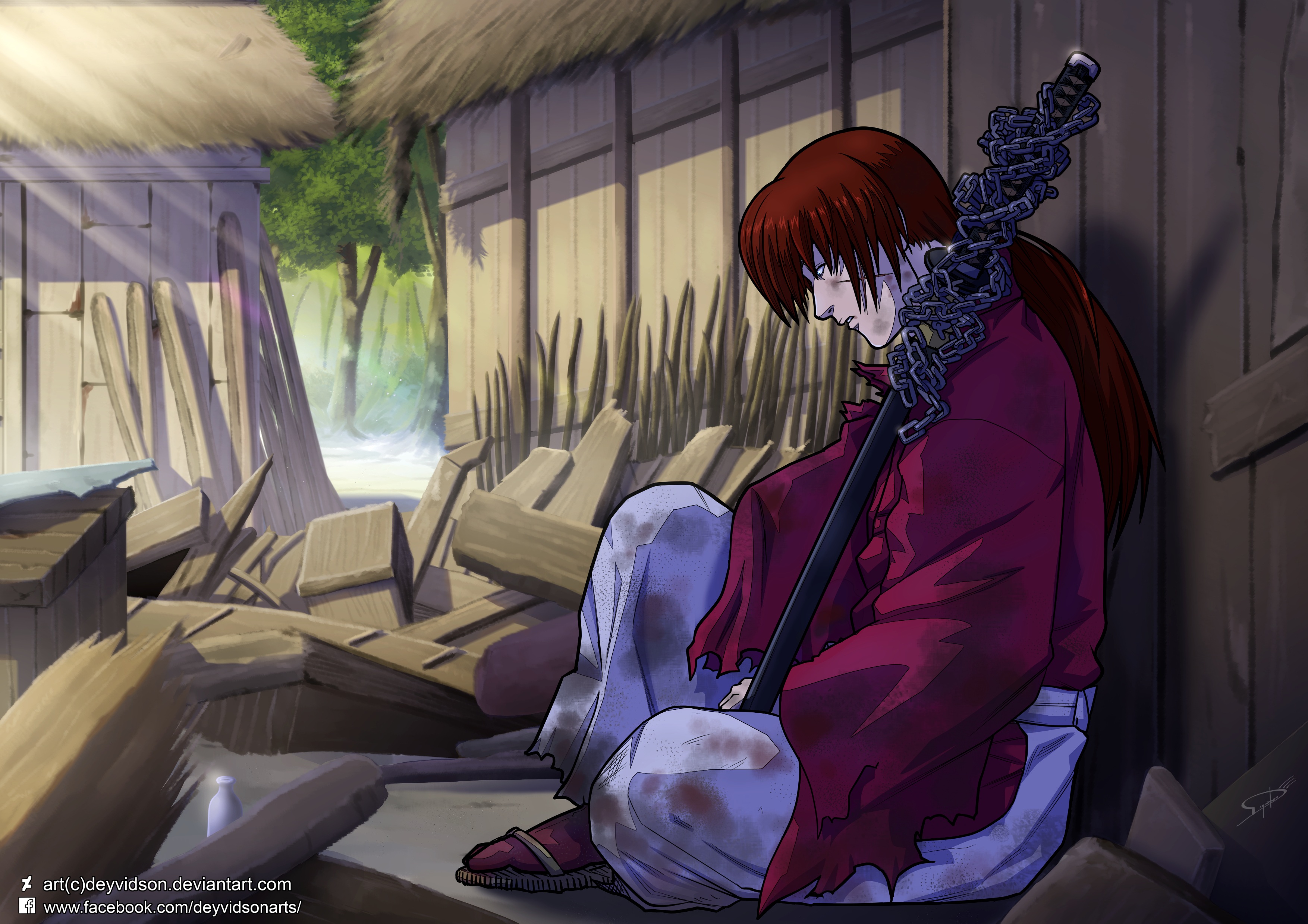 Kenshin Himura 3508x2480