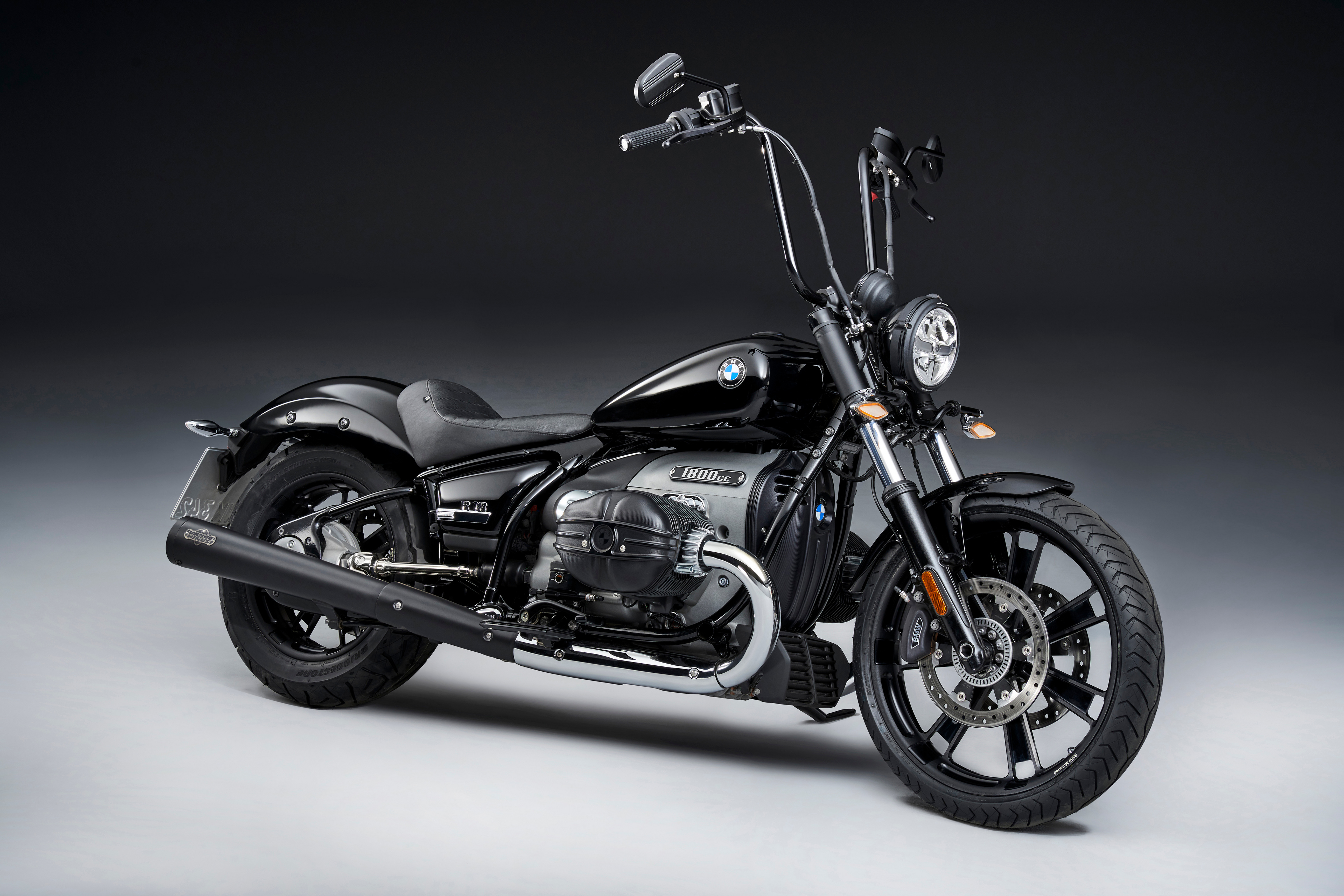 Bmw R18 BMW Motorcycle Black Vehicle Black Motorcycles 3840x2560