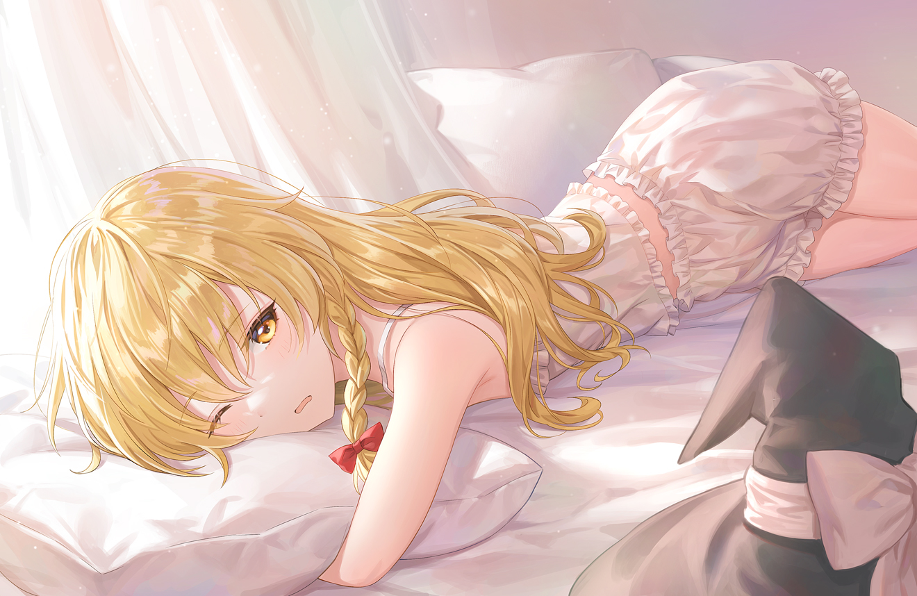 Bed Wink Touhou 1320x858