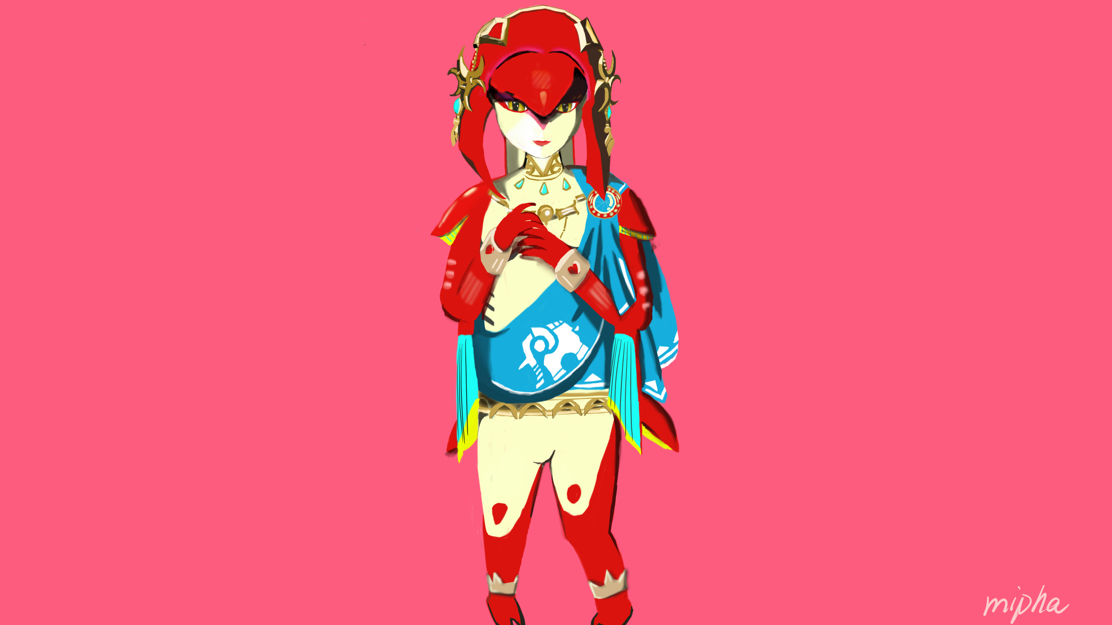 Mipha Red 3840x2160