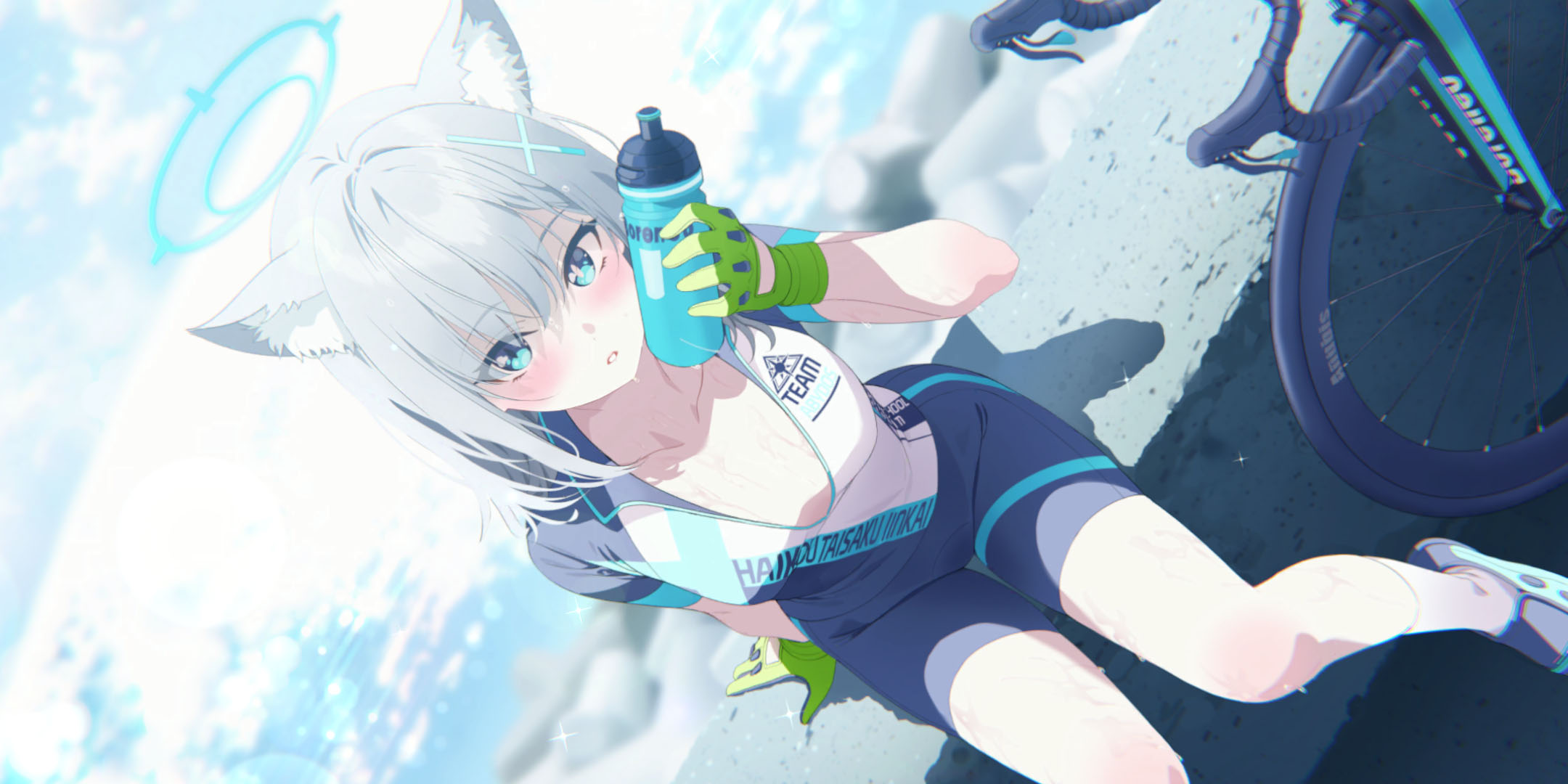 Blue Archive Shiroko Blue Archive Anime Girls 2160x1080