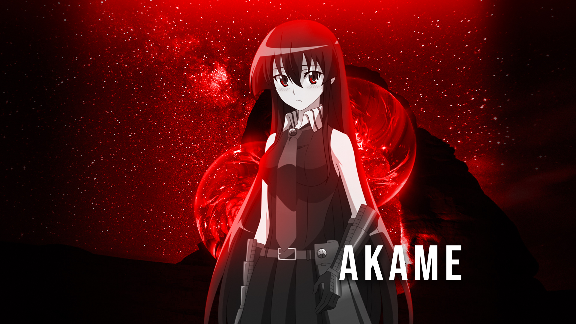 Akame Akame Ga Kill Anime Girls Wallpaper - Resolution:1920x1080 - ID