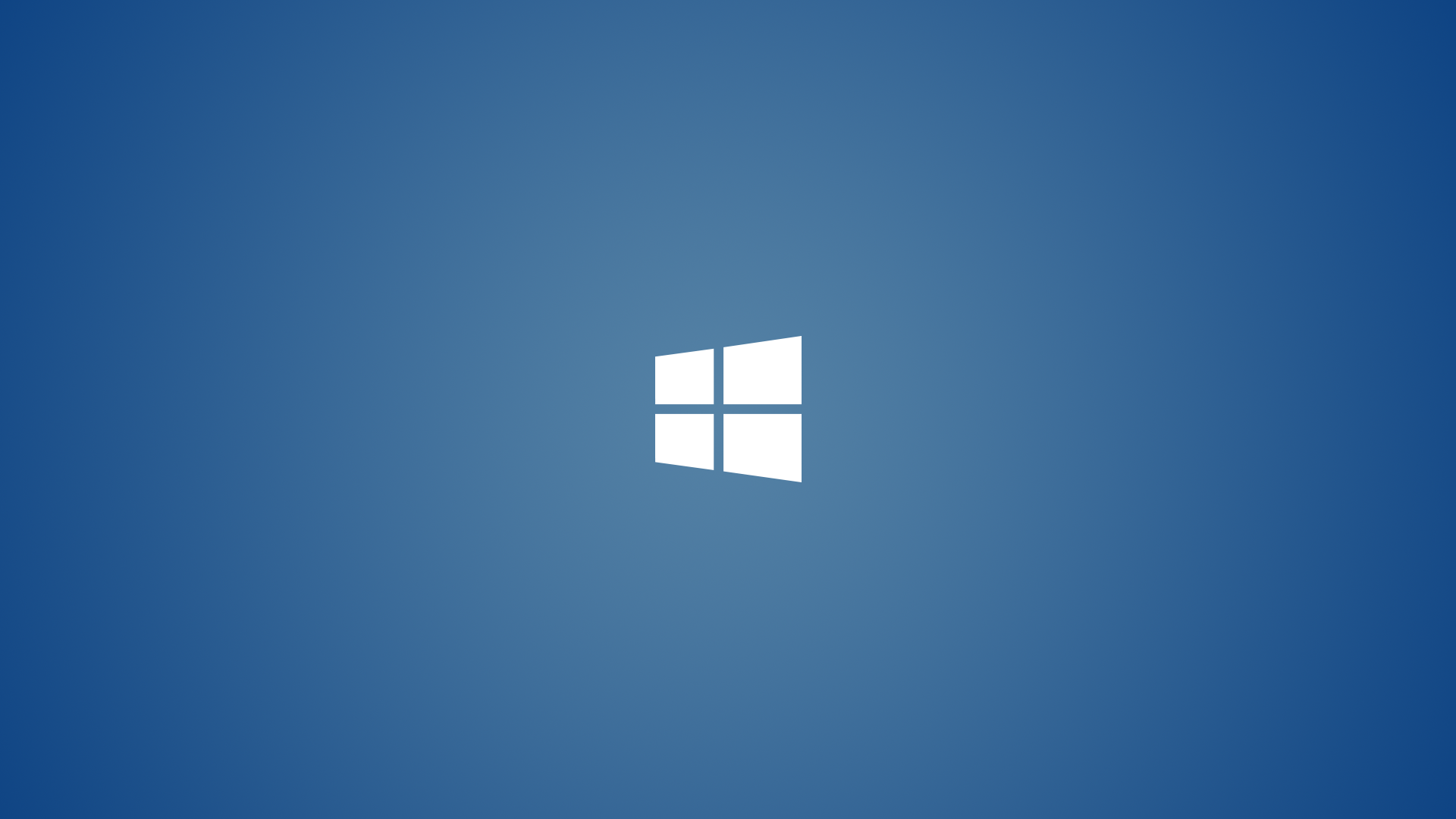 Windows 10 Operating System Blue Background Microsoft Windows Logo 1920x1080
