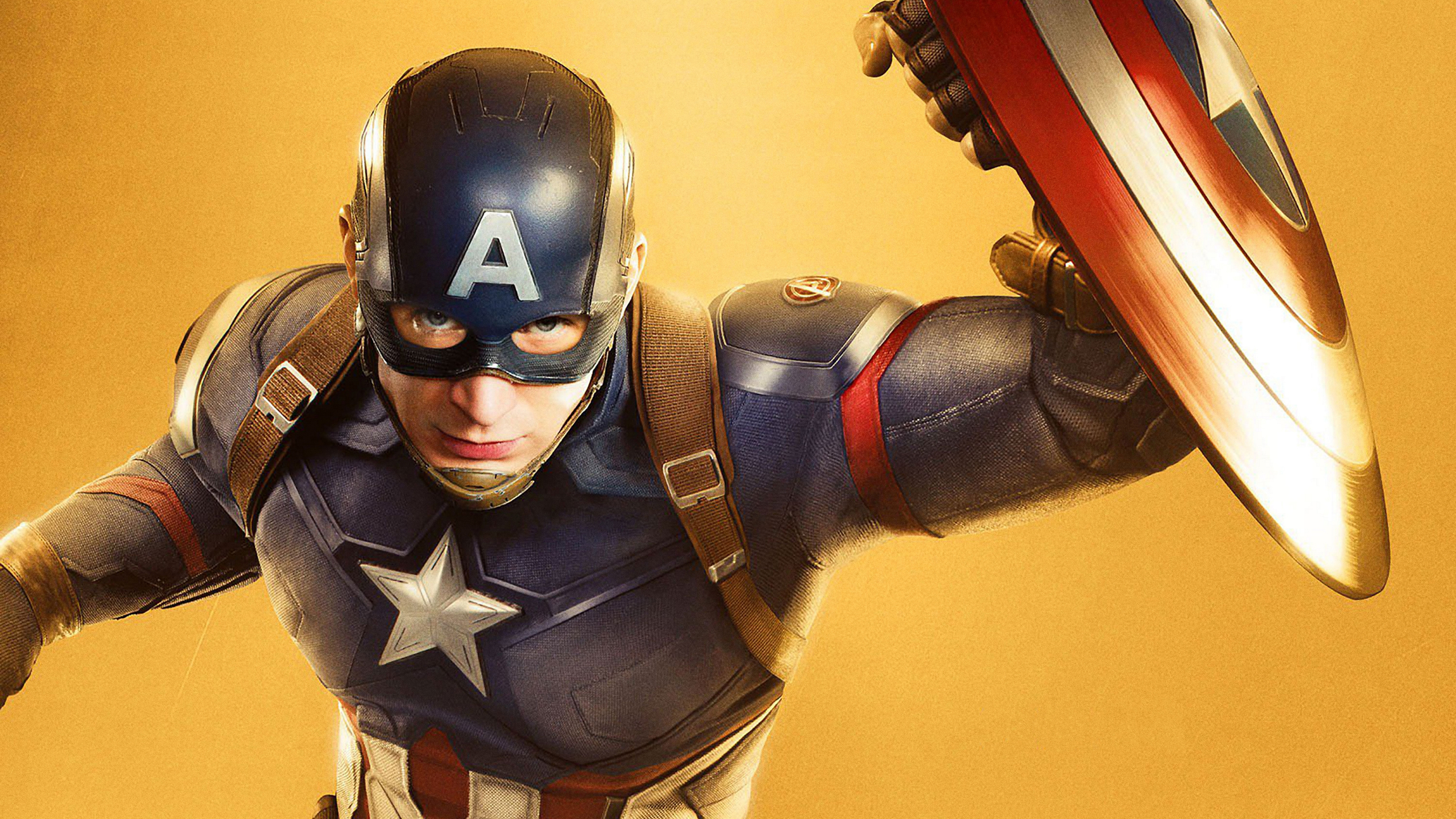 Chris Evans Captain America Steve Rogers 3840x2160