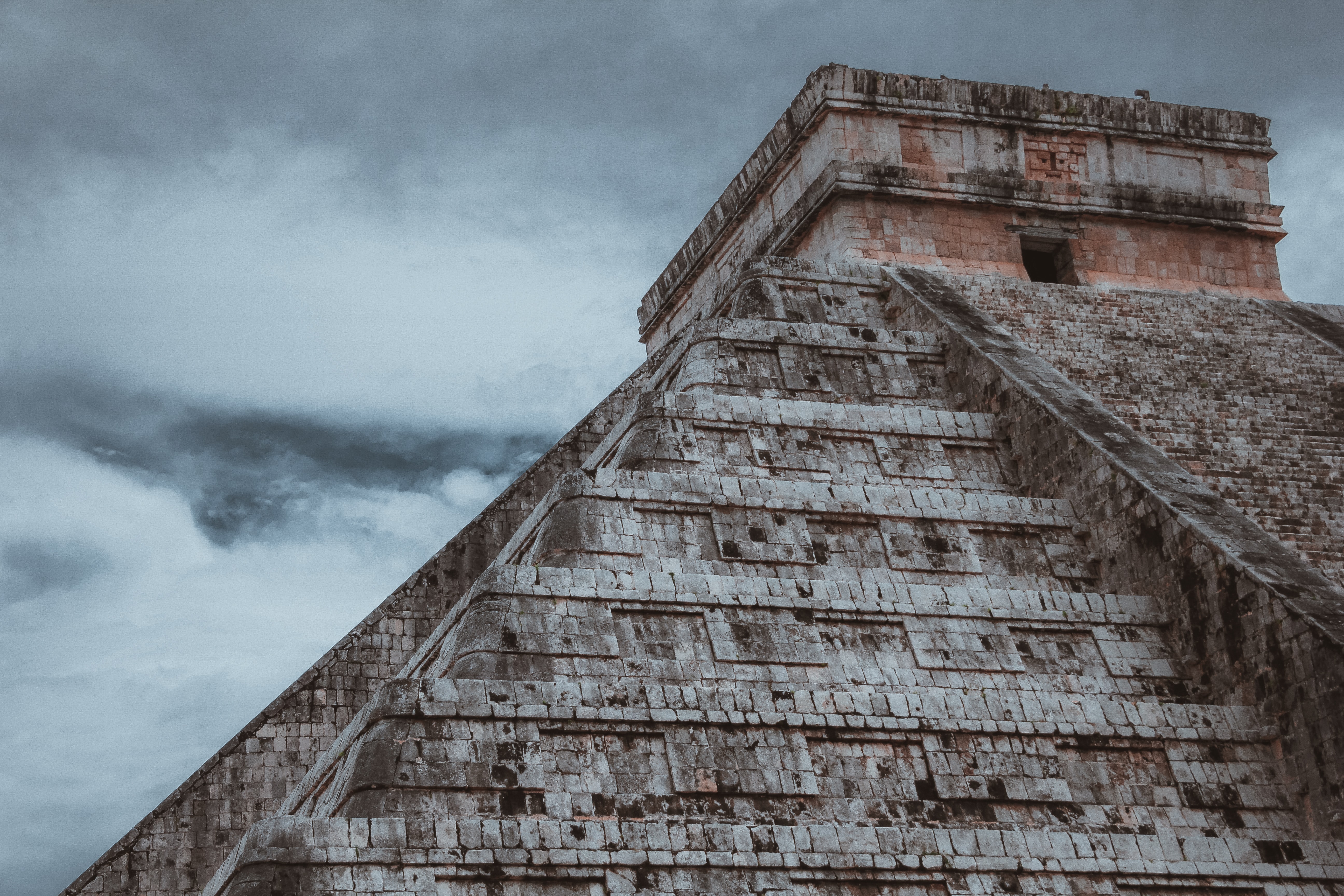 Pyramid Chichen Itza Mexico Maya Civilization 5184x3456