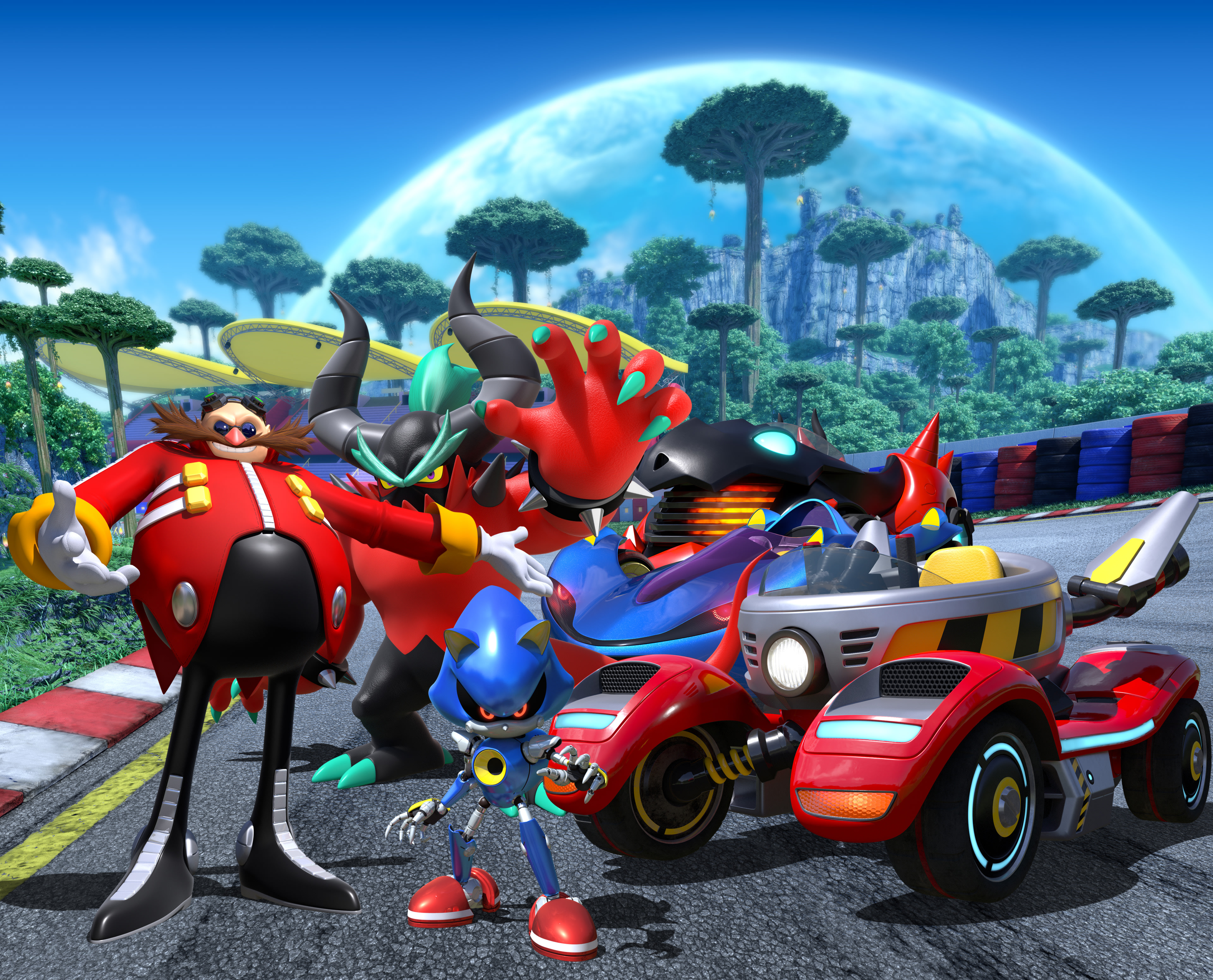 Video Game Team Sonic Racing 3840x3102