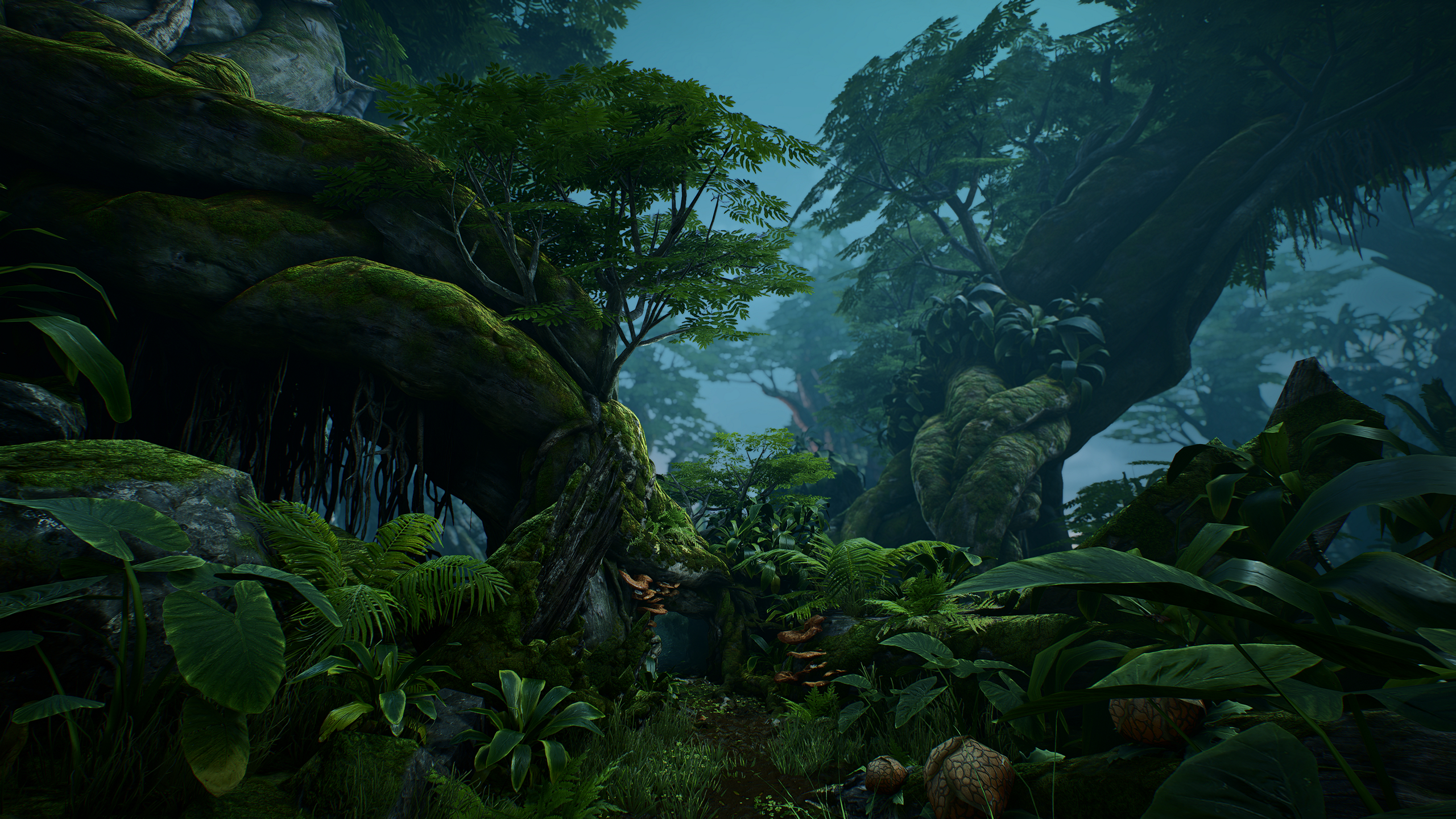 Gears 5 Jungle Tropic Island Plants Screen Shot 2560x1440