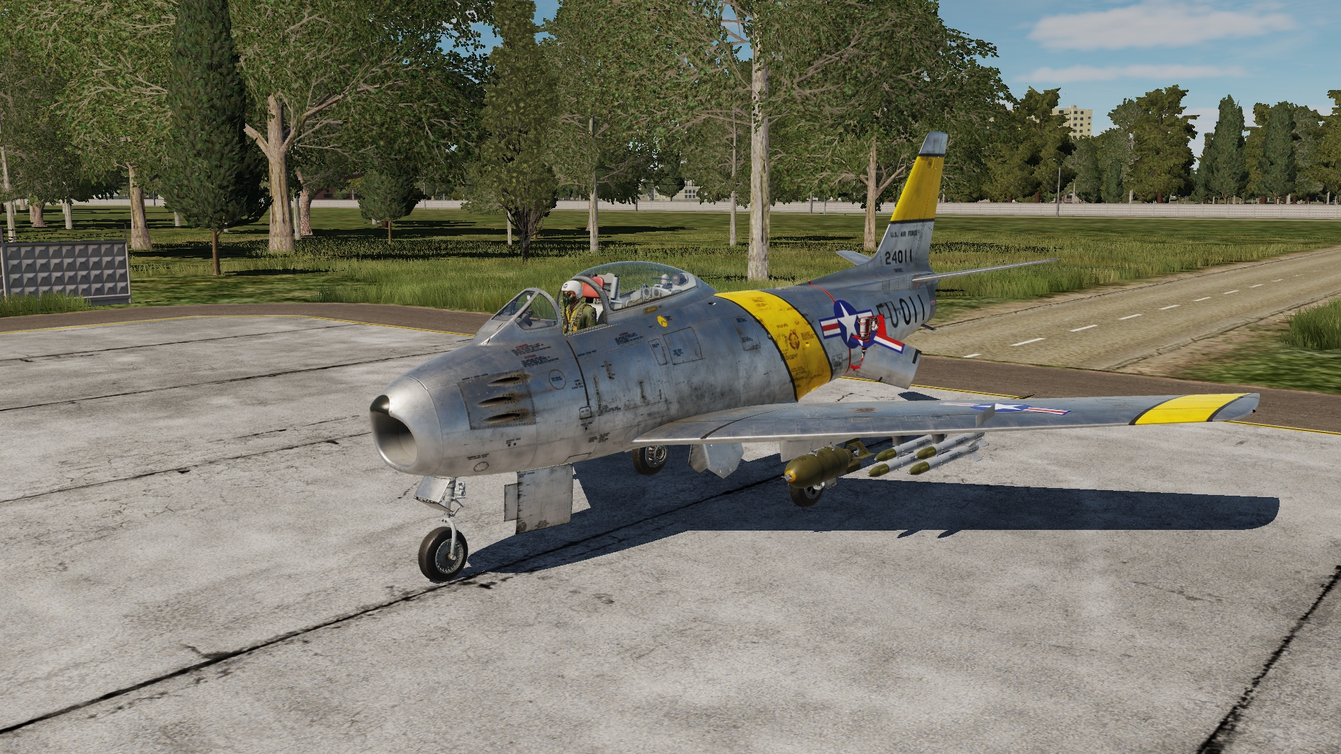 Digital Combat Simulator Dcs World Video Games Aircraft Airplane F 86 Sabre 1920x1080