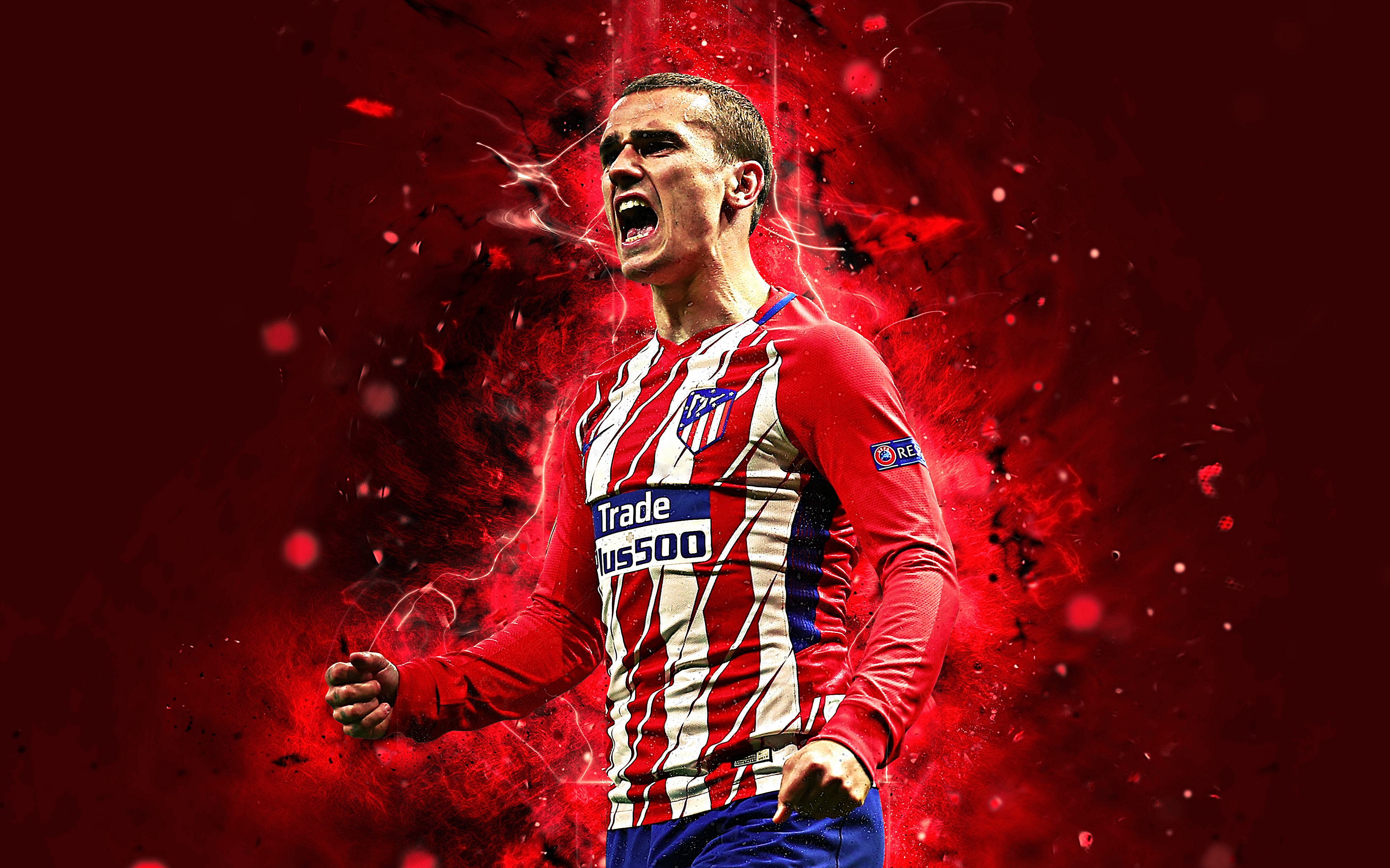 Soccer French Atletico Madrid 3840x2400