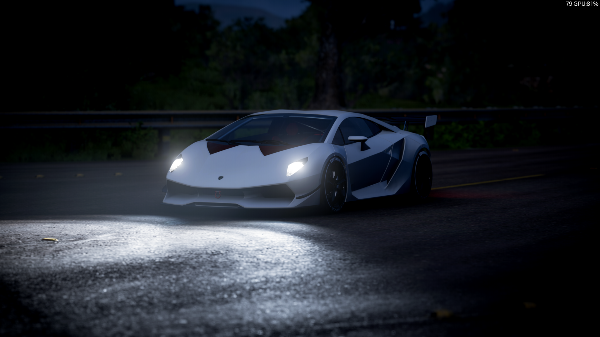 Forza Horizon 5 Video Games Car Vehicle Racing Lamborghini Sesto Elemento 1920x1080
