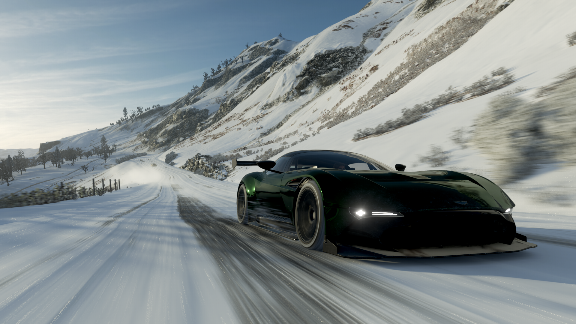 Forza Horizon 4 Aston Martin Vulcan Video Games Snow 1920x1080