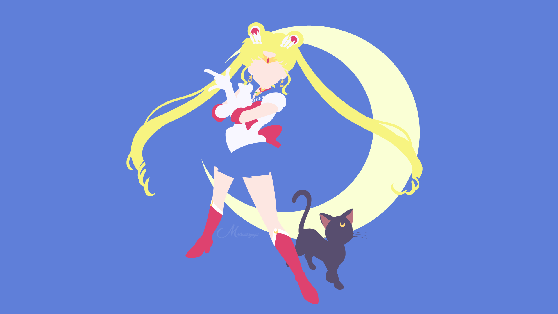 Luna Sailor Moon Sailor Moon 1920x1080