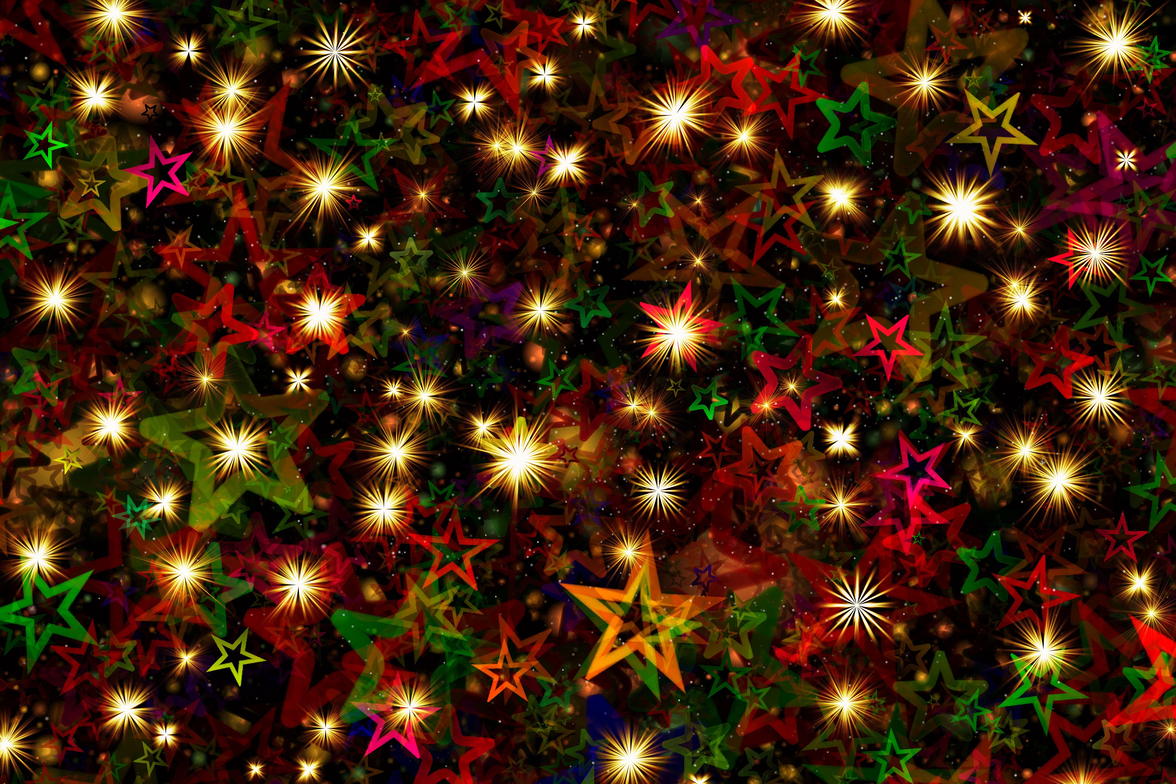 Glitter Stars Texture 3840x2560