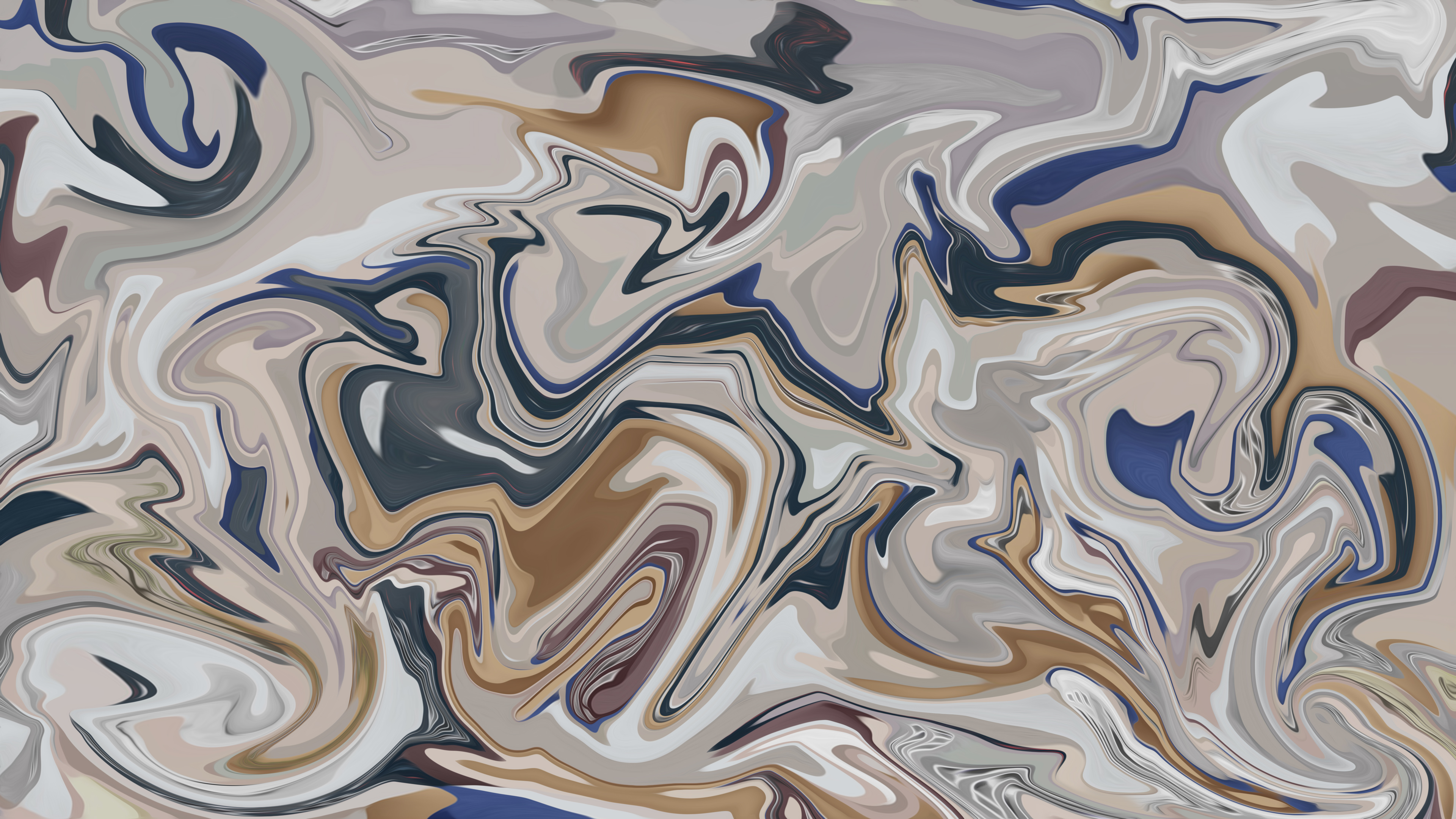 Abstract Fluid Liquid Illustration Graphic Design Artwork Digital Art Shapes Colorful Wind Light Bac 3840x2160
