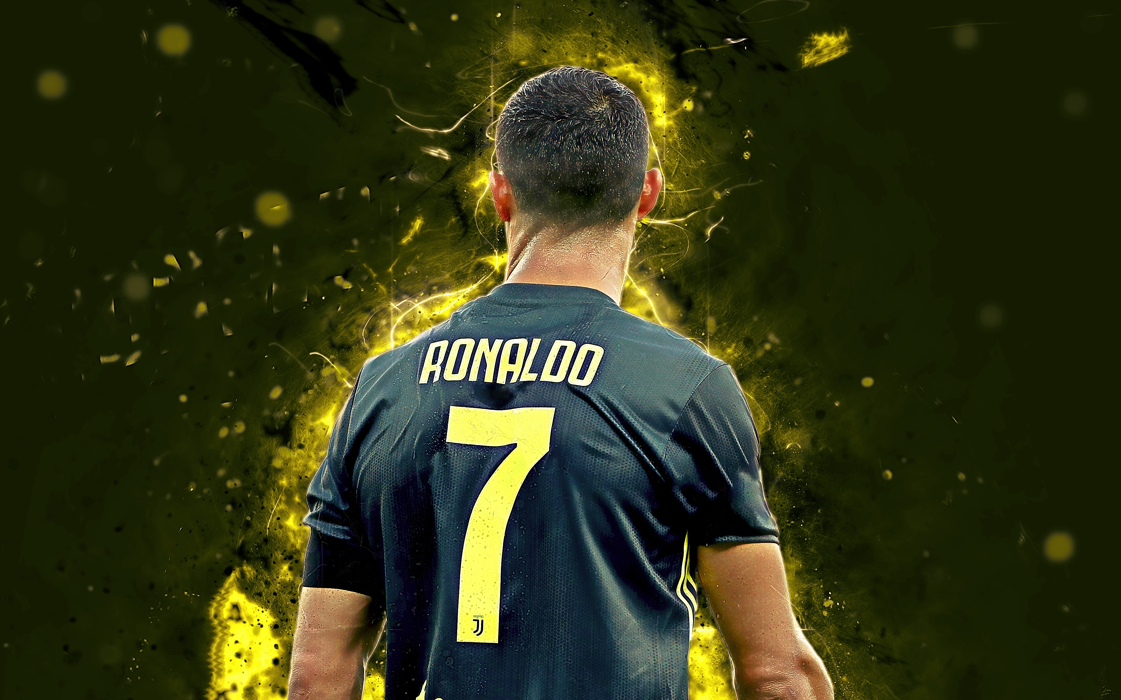 Cristiano Ronaldo Juventus F C Soccer Wallpaper - Resolution:3840x2400 -  ID:1202369 