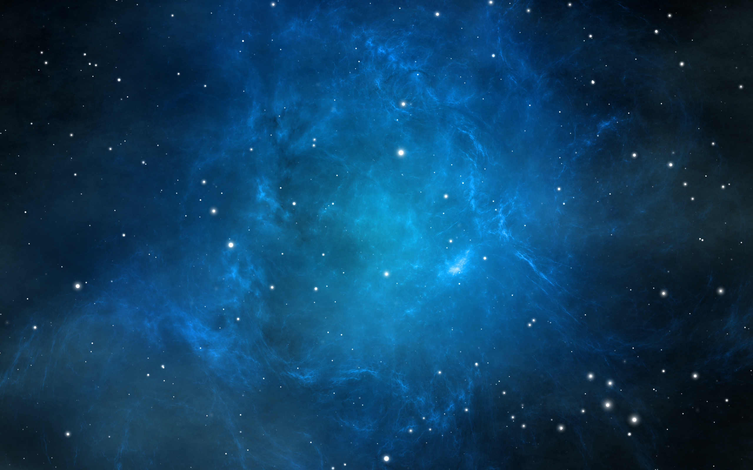 3D Space Nebula Stars Galaxy 2560x1600