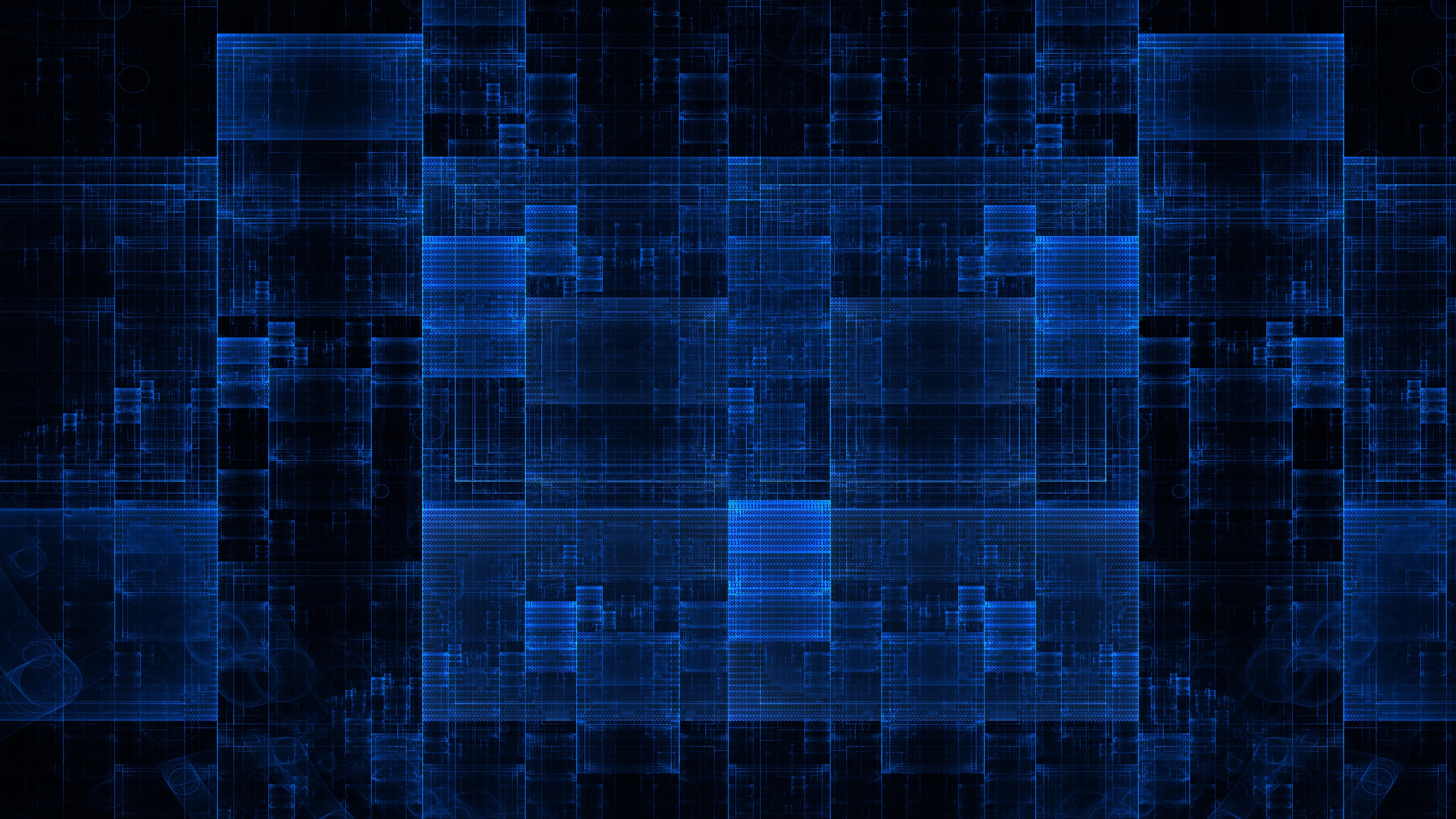 Abstract Blue 3840x2160