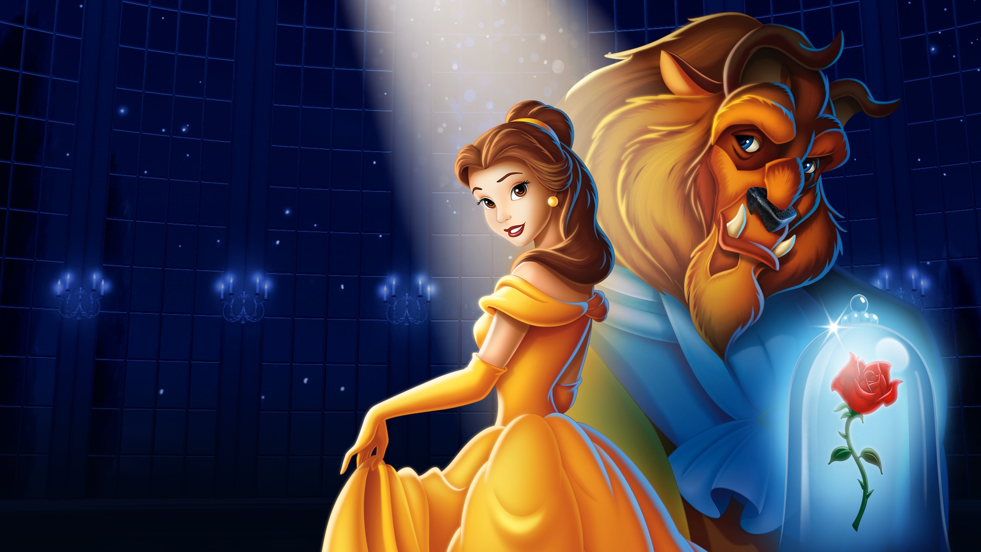 Beast Beauty And The Beast Belle Beauty And The Beast Beauty And The Beast Rose 3840x2160