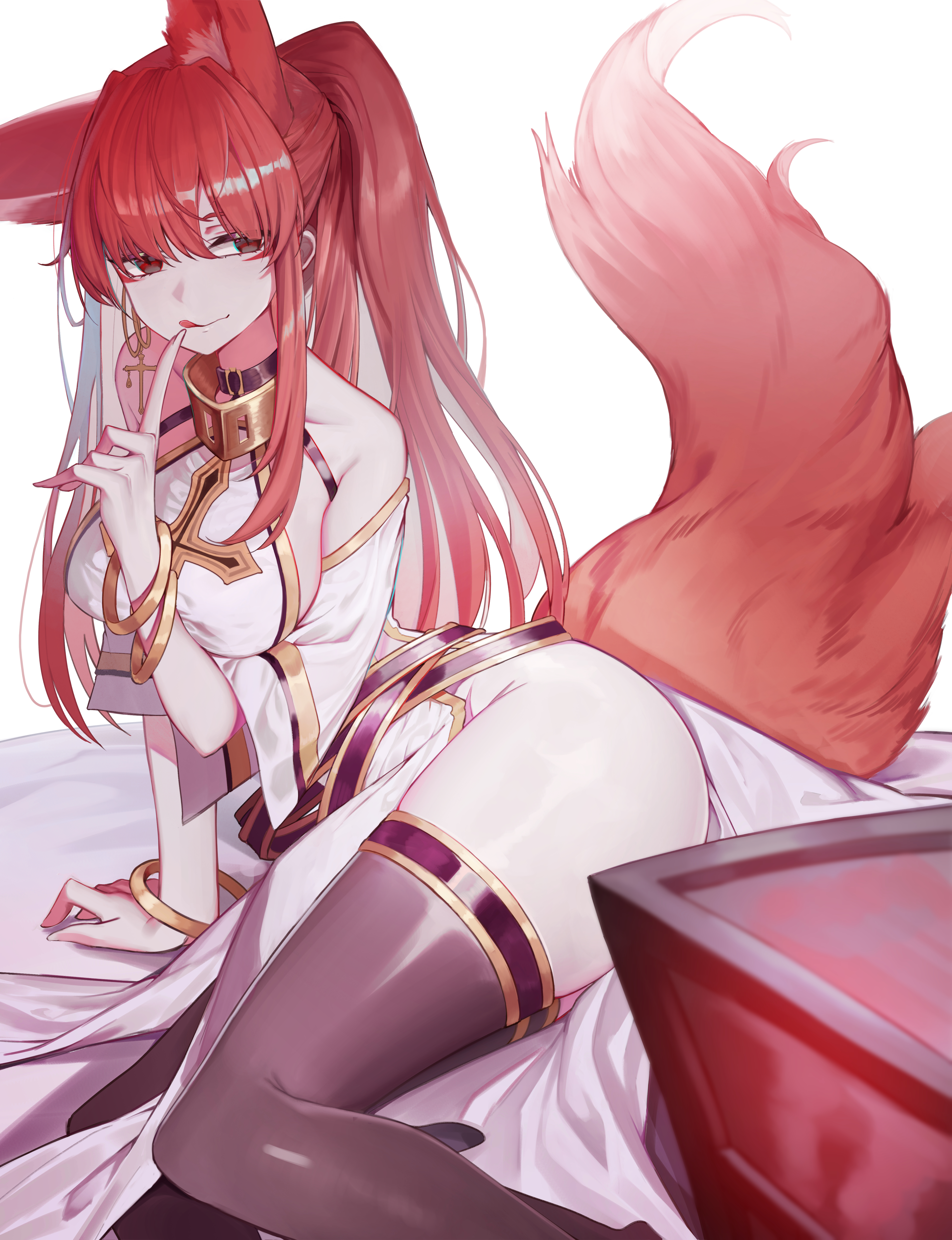 Ornimid Anime Animal Ears Thigh Highs Wide Hips 4362x5680