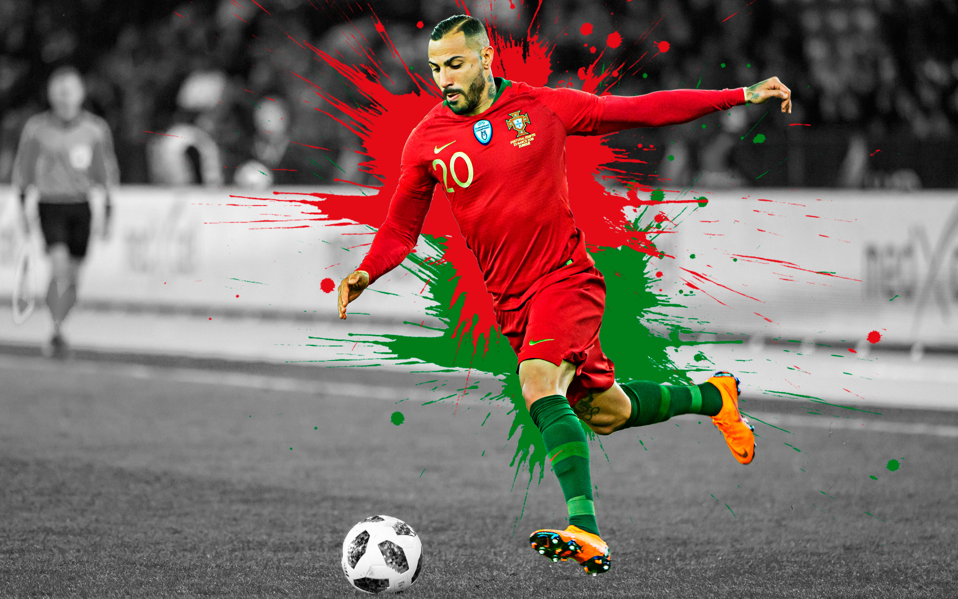 Portuguese Ricardo Quaresma Soccer 3840x2400