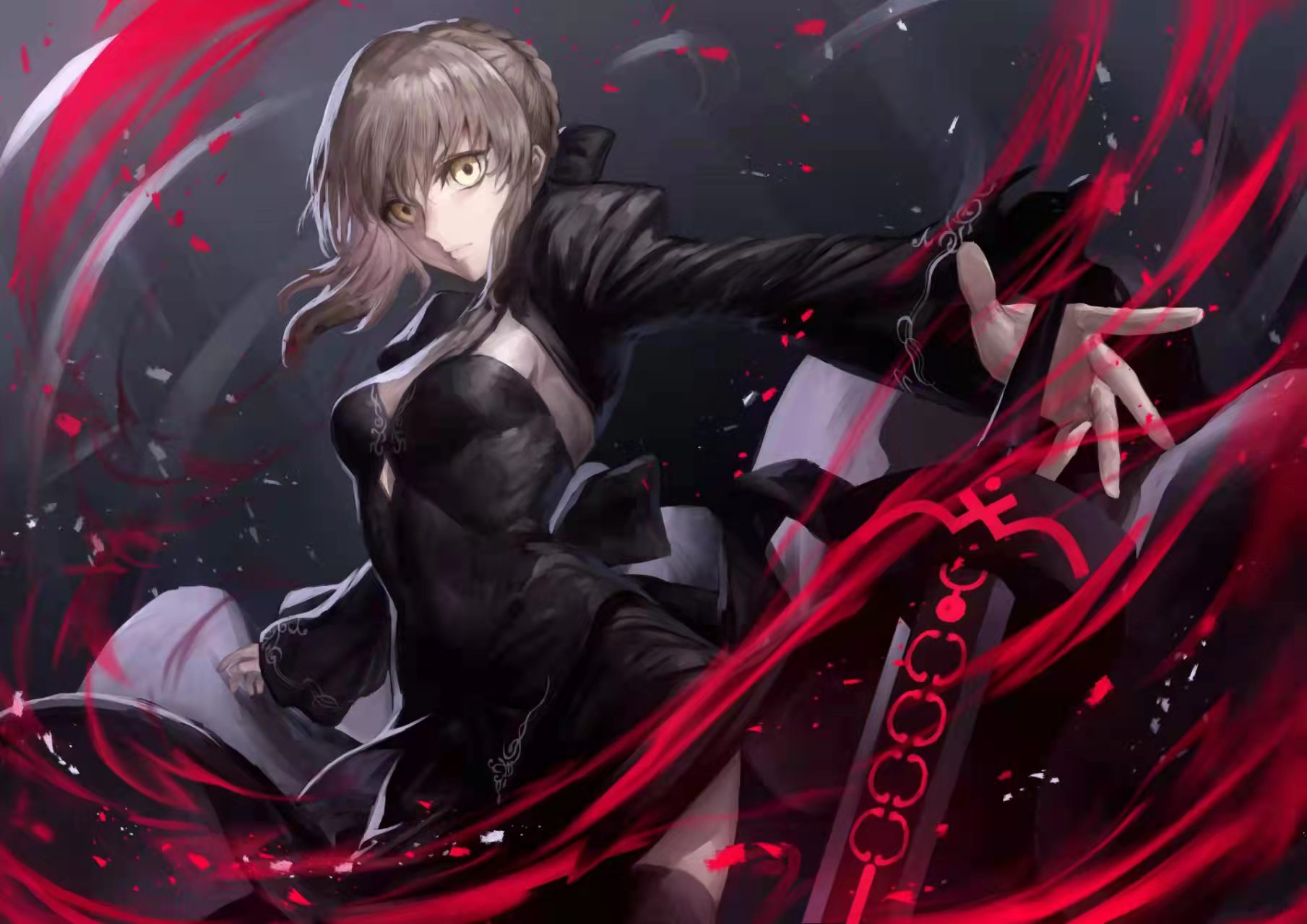 Saber Fate Series Fate Grand Order Saber Alter Sword Women With Swords Fate Stay Night Fate Stay