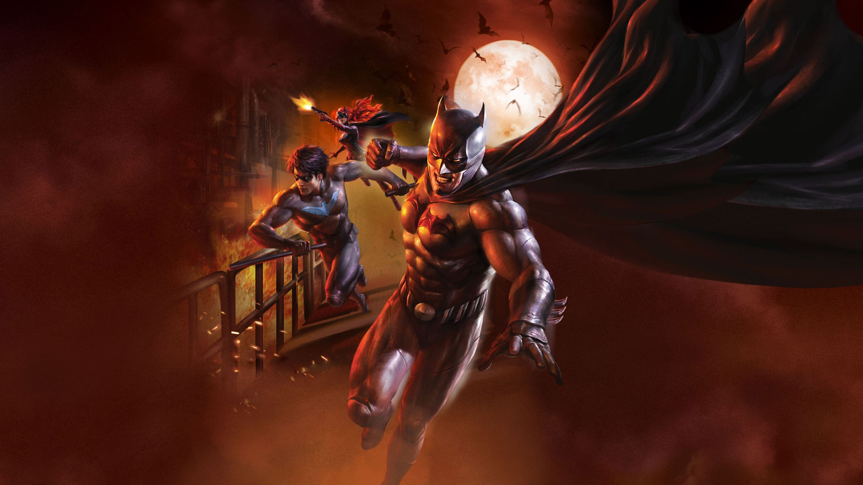 Batman Nightwing Batwoman Kate Kane Dc Comics Dick Grayson 2800x1575