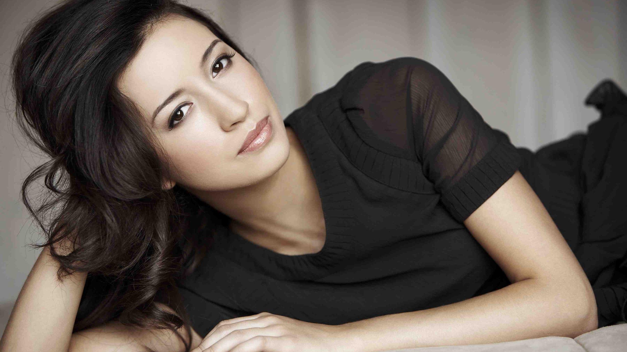 Christian Serratos Latinas Actress Dark Hair Women Brunette 2560x1440