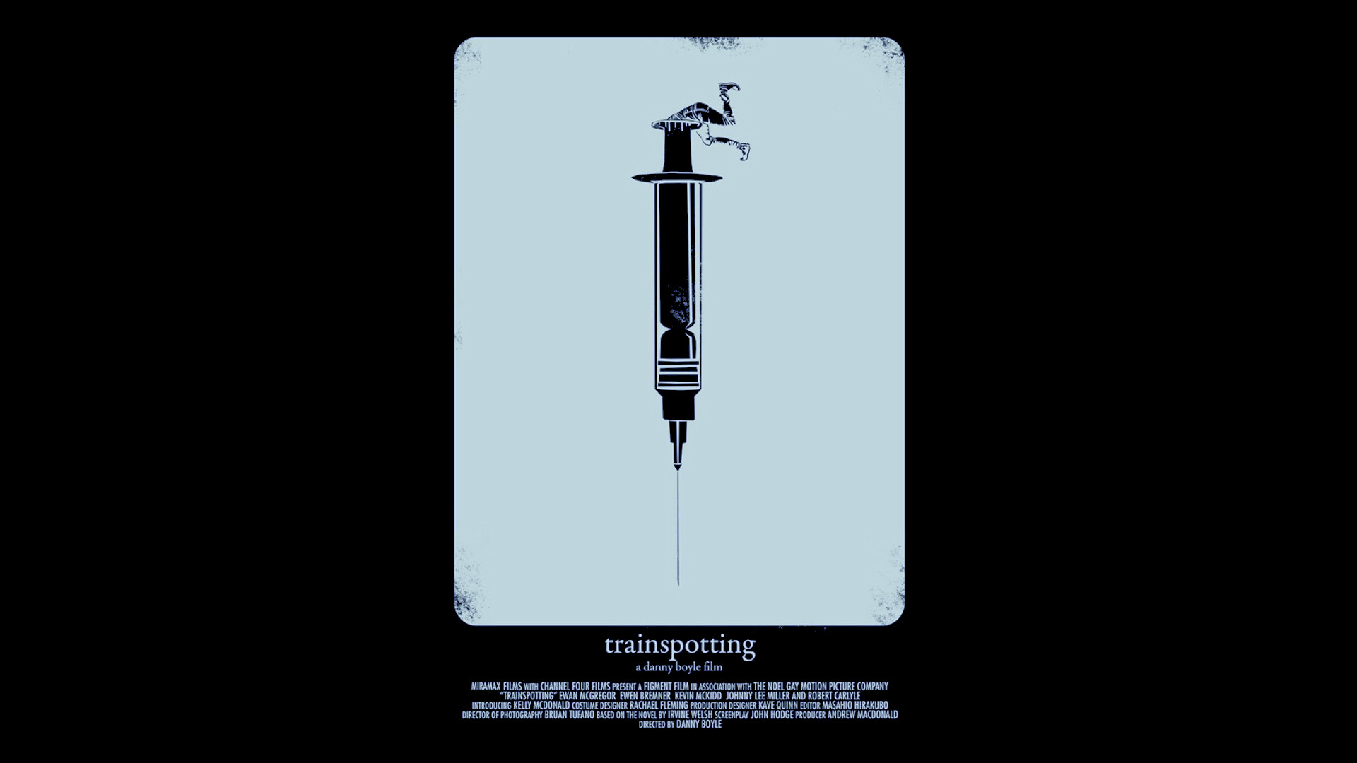 Trainspotting Movies Poster Syringe 1920x1080