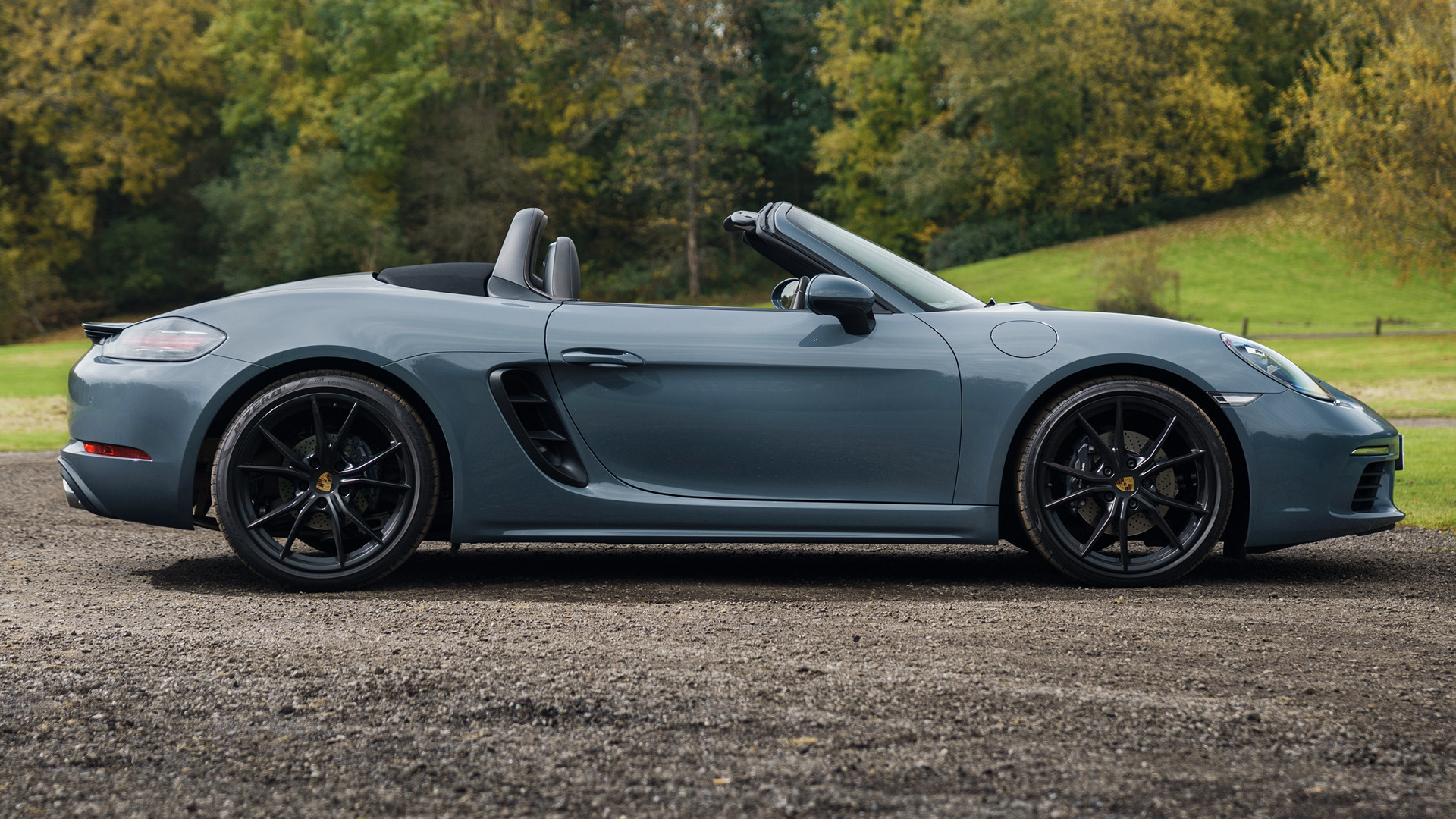 Sport Car Supercar Convertible Gray Car Car 1920x1080