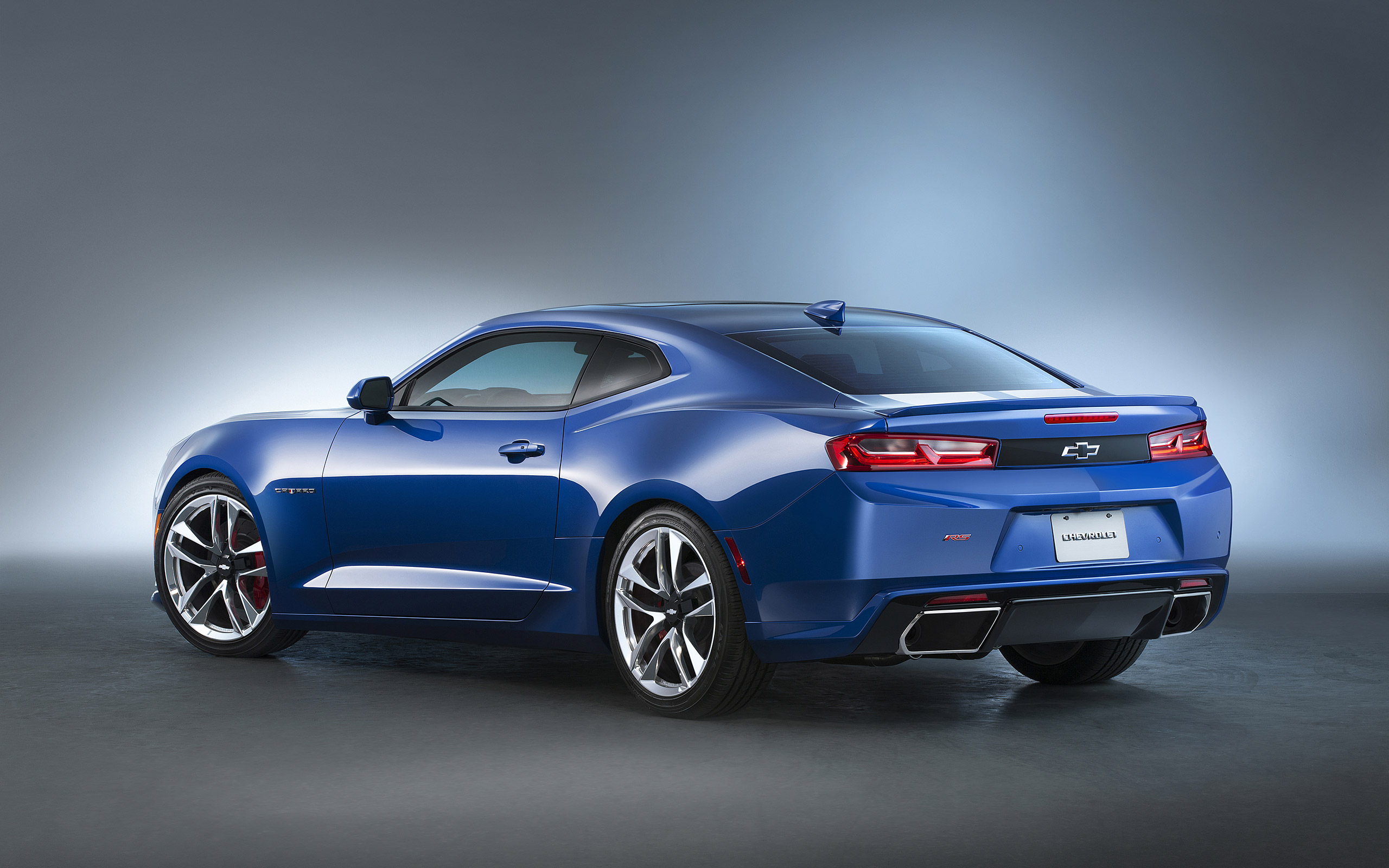 Chevrolet Camaro Rs Hyper Concept Car Muscle Car Coupe Blue Car Car 2560x1600