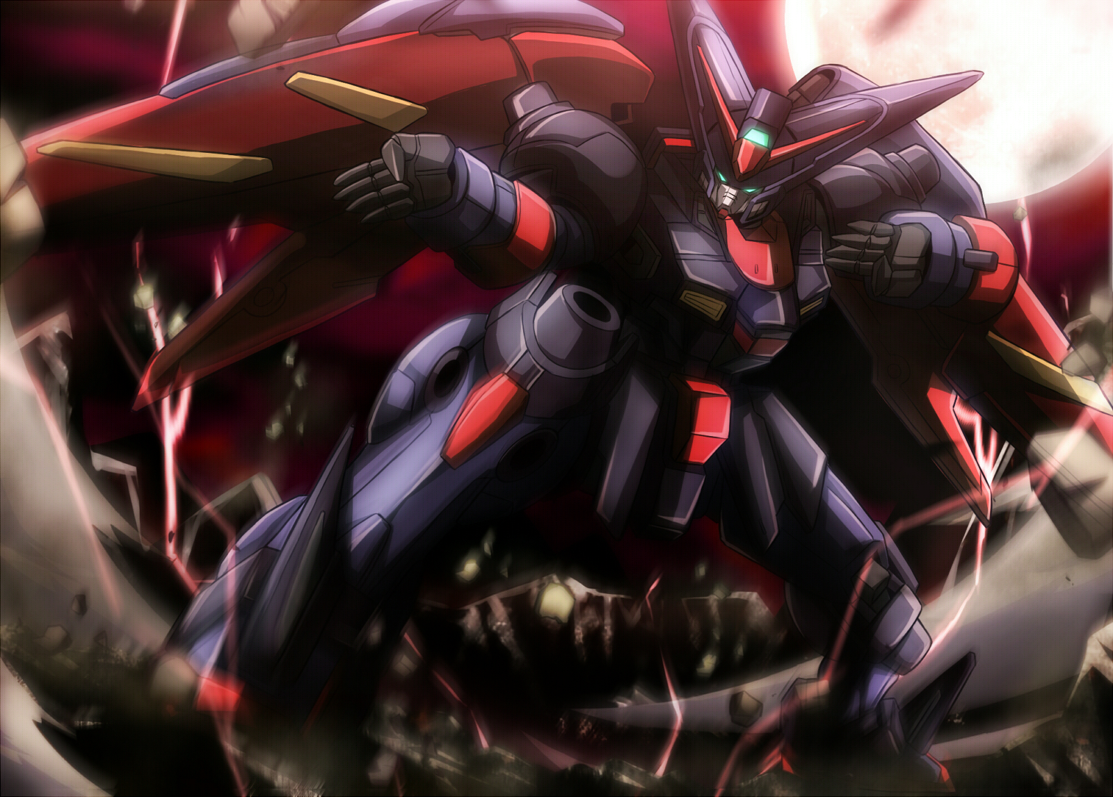 Anime Robot Gundam Mobile Fighter G Gundam Master Gundam Digital Art Artwork Fan Art 1600x1146