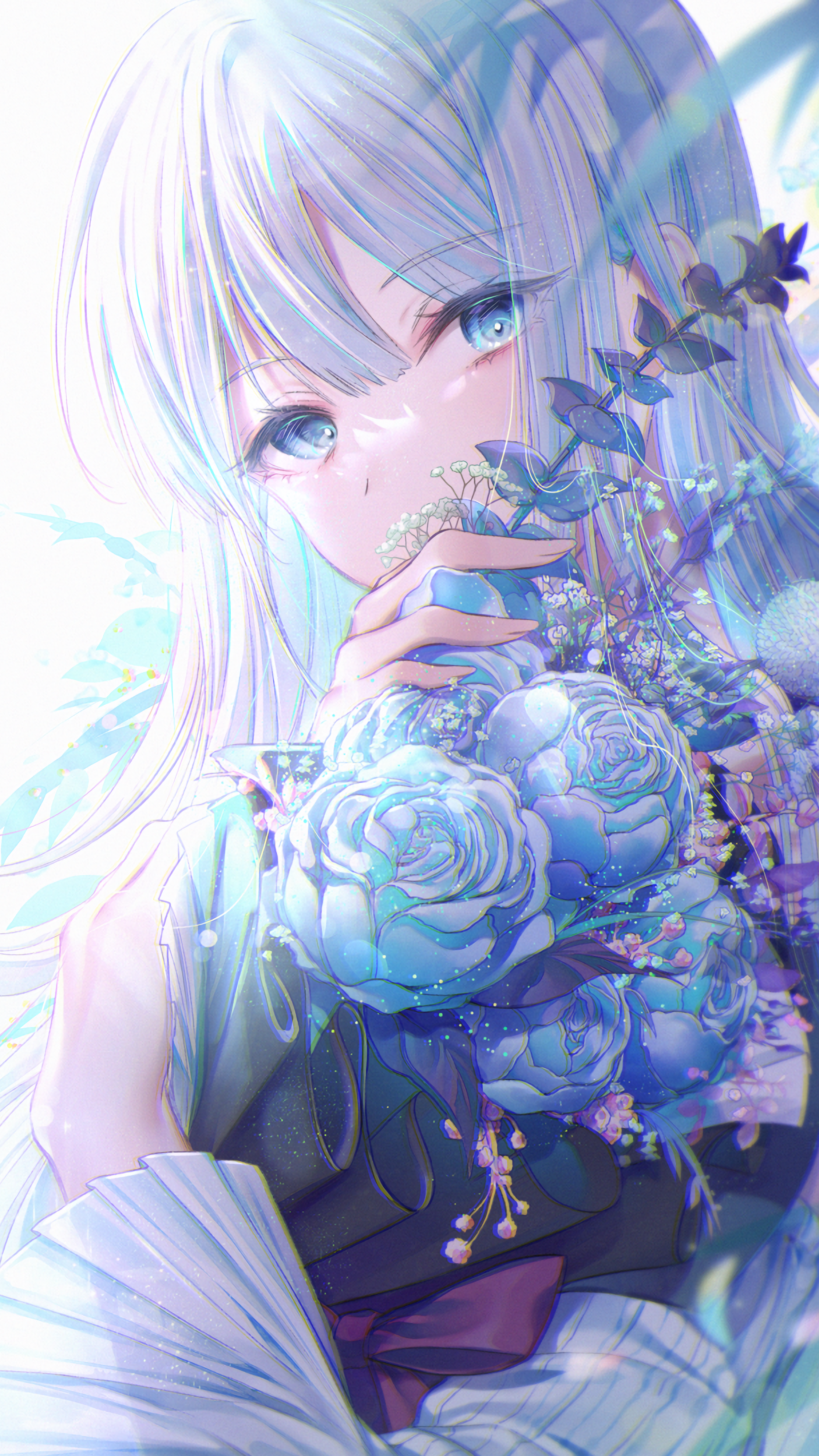 Голубая роза аниме