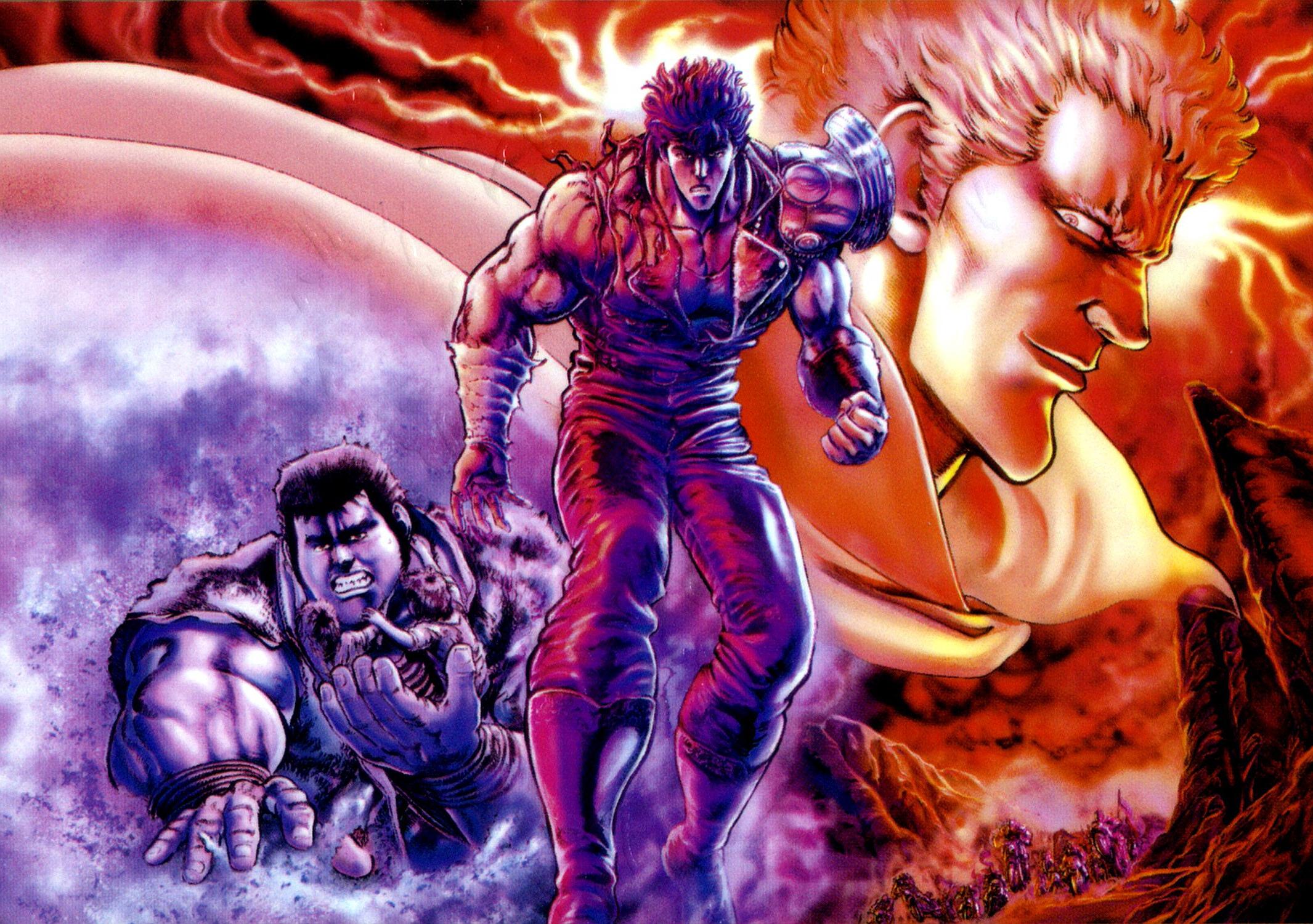 Fist Of The North Star Hokuto No Ken Kenjiro Anime Boys 2131x1501