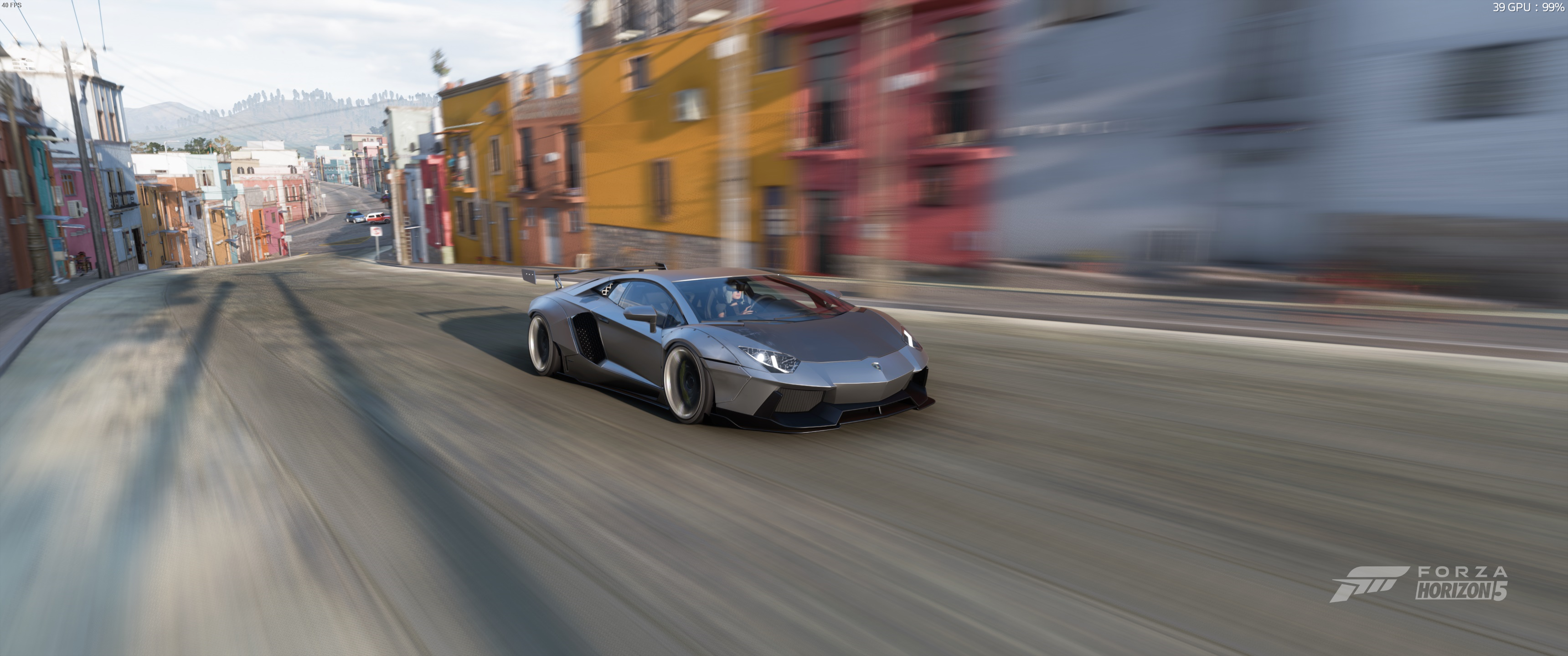 Car LP 700 Video Games Forza Horizon 5 Lamborghini 3440x1440