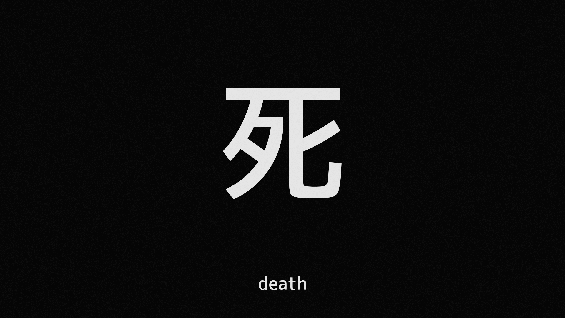 Death Kanji 1920x1080