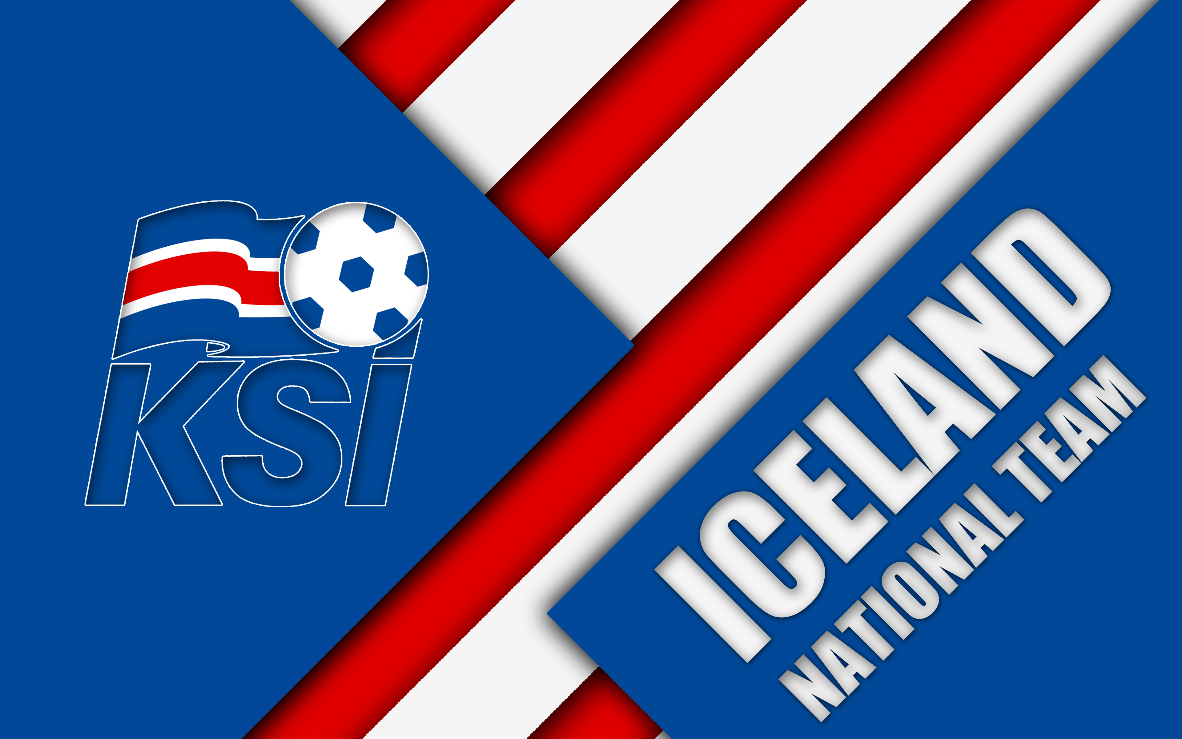 Iceland Soccer Logo Emblem 3840x2400