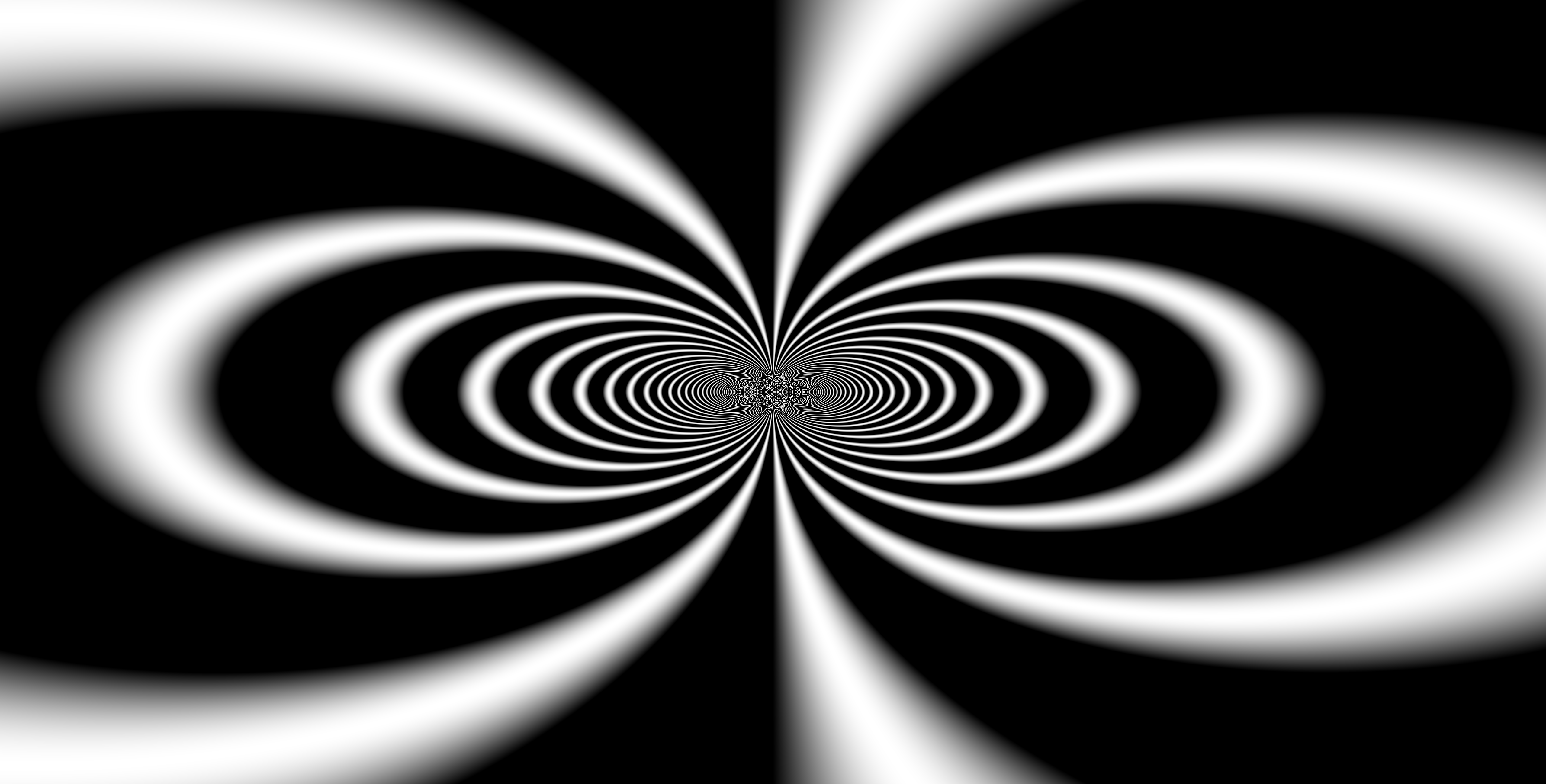 Mathematics Monochrome Optical Illusion 5119x2596