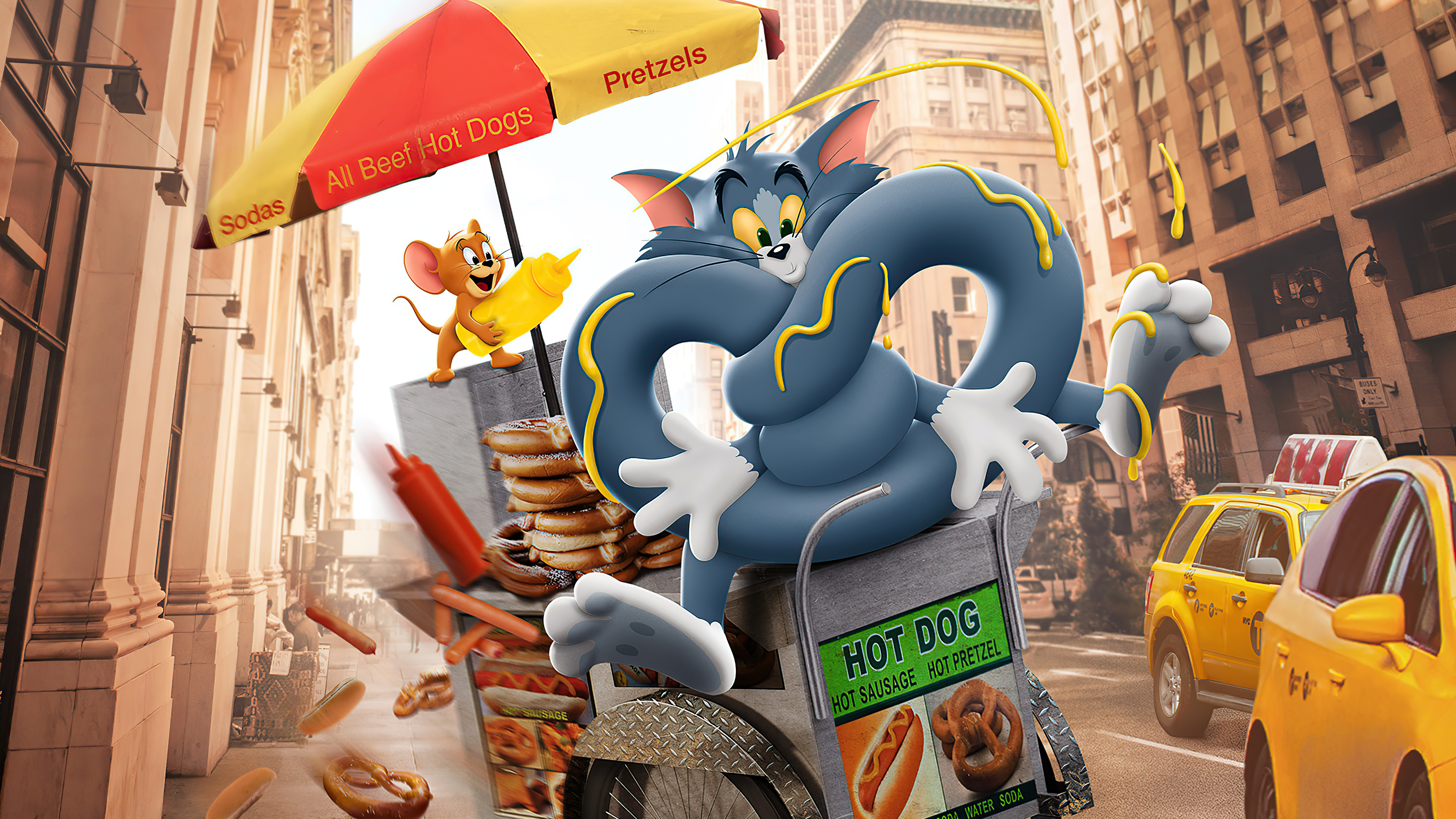 Tom Tom And Jerry Jerry Tom And Jerry 5120x2880
