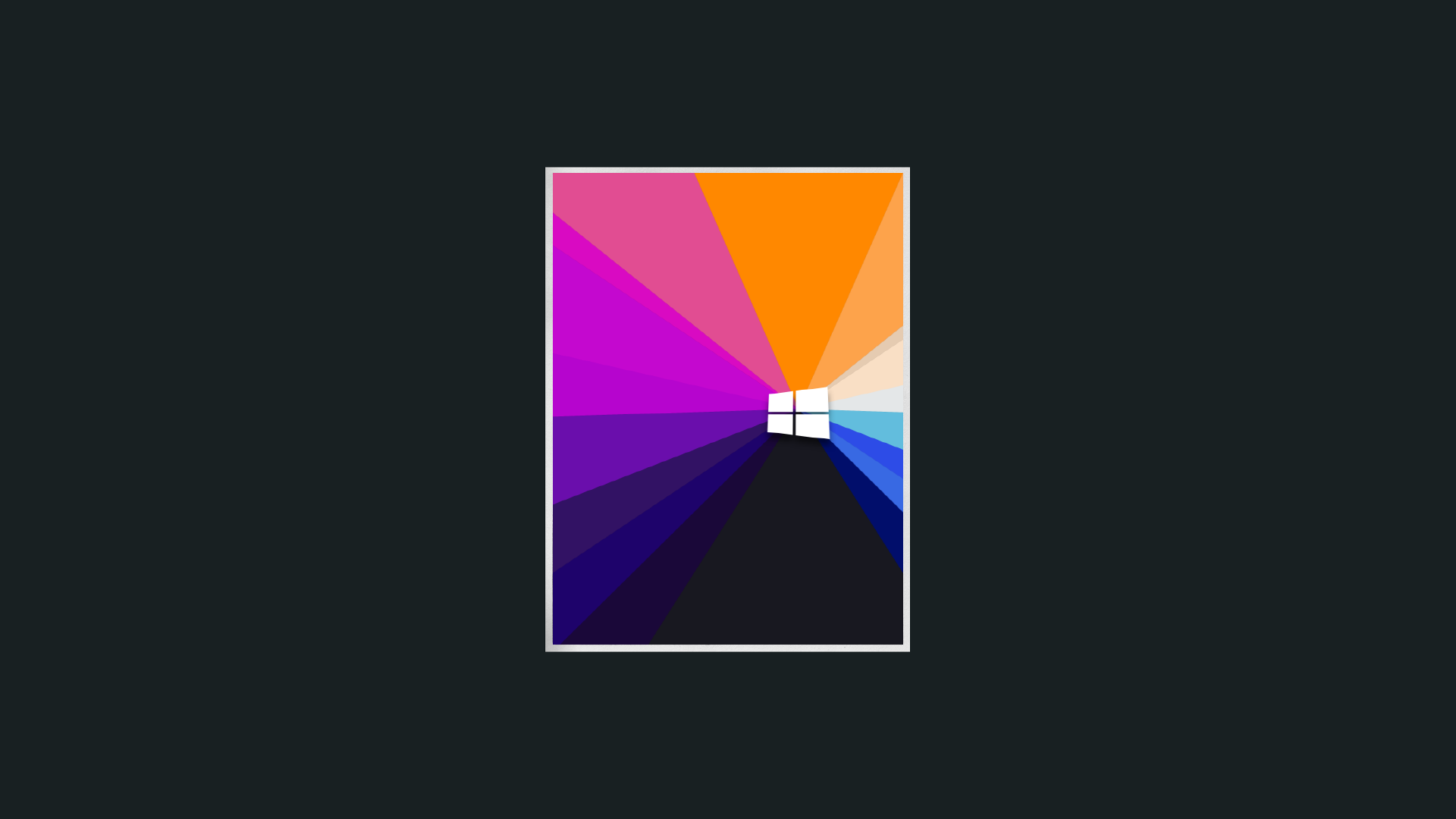 Allannyholm Windows Logo Colorful Multiple Colors Minimalism Simple 1920x1080